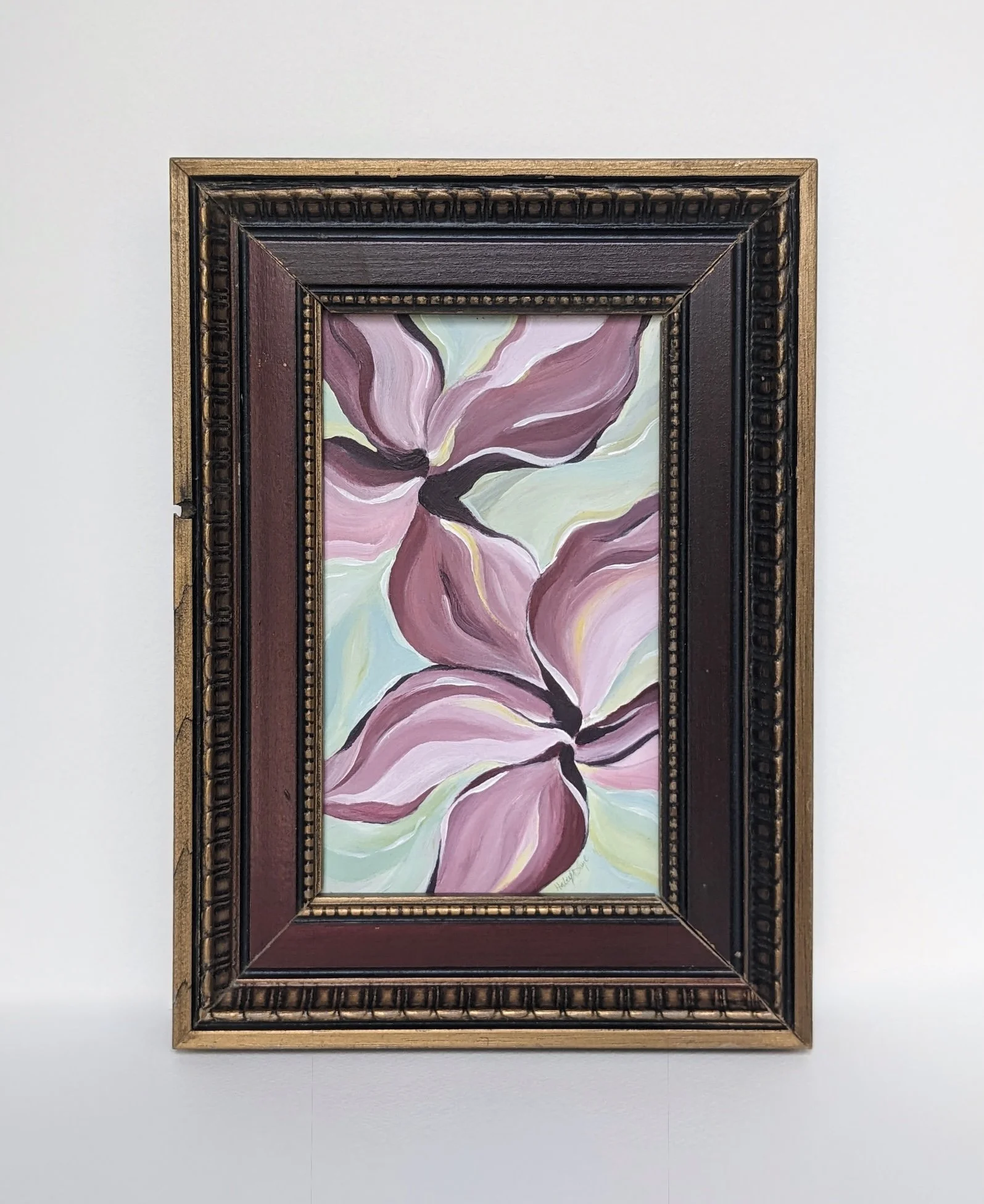 Fantasy I, original framed acrylic