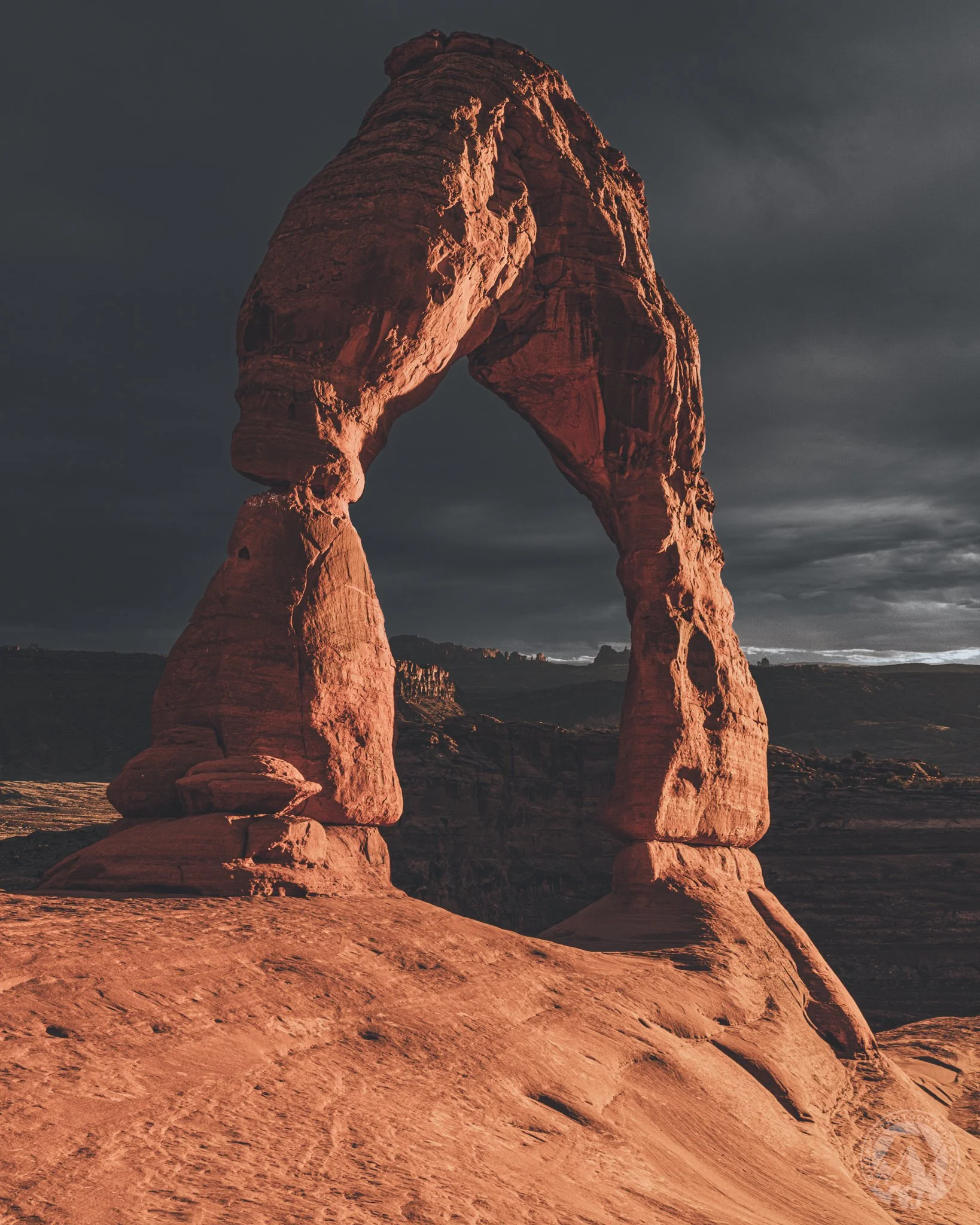 Delicate Arch in Stormlight