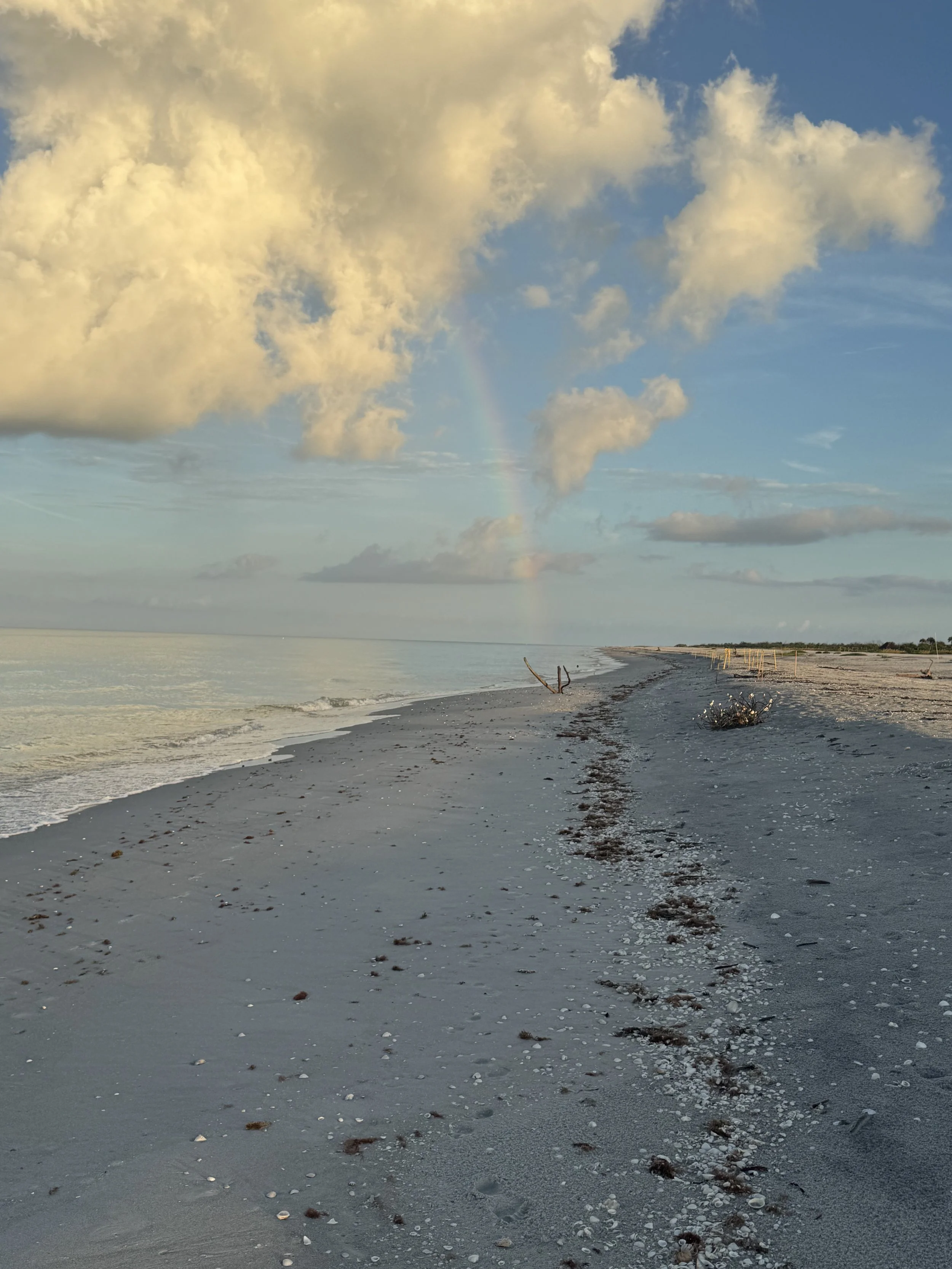 Rainbow on Bowman's Beach