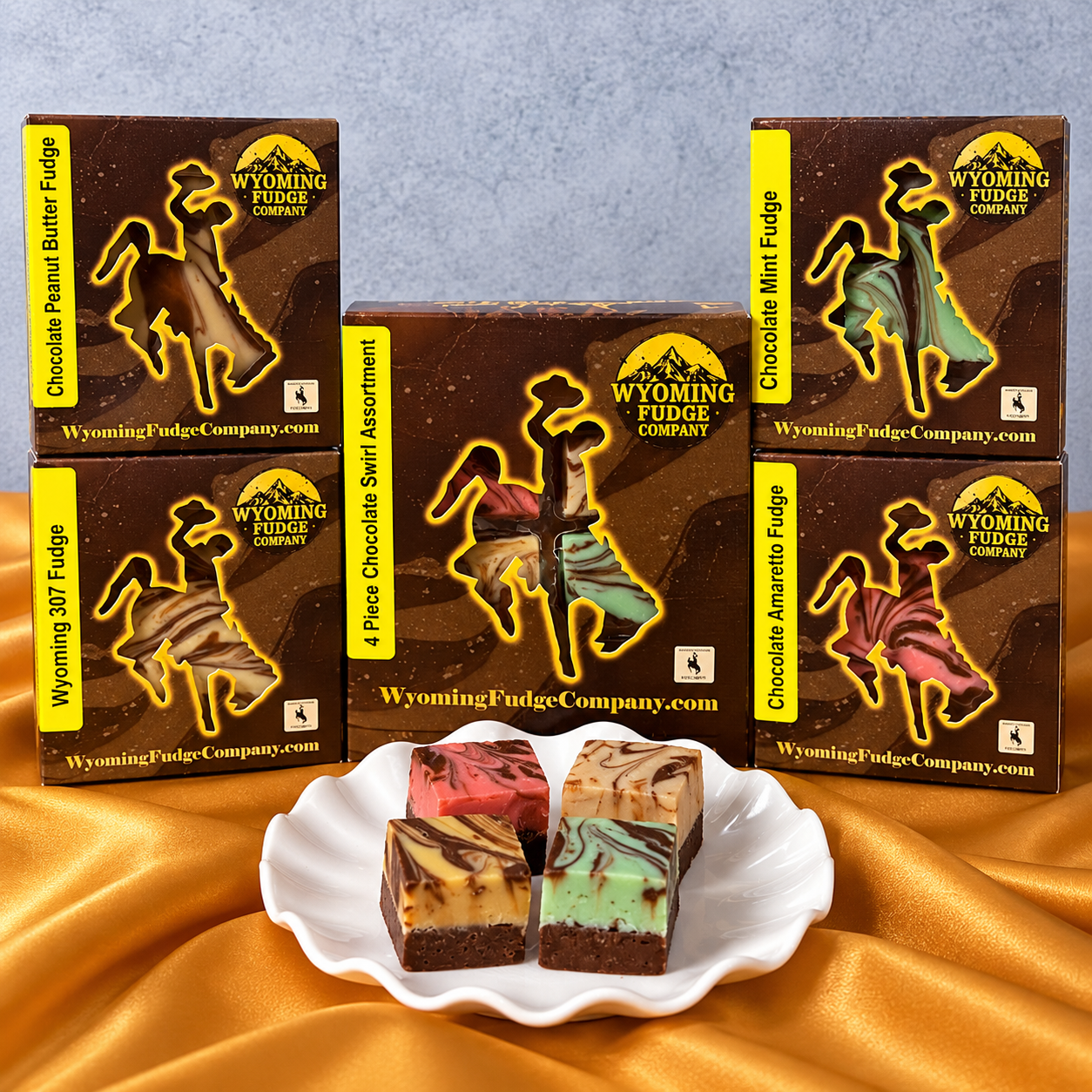 4 Piece Chocolate Swirl Assortment