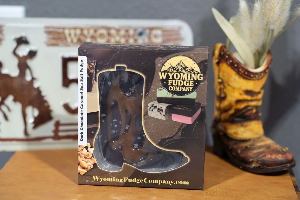 Dark Chocolate Caramel Sea Salt Fudge