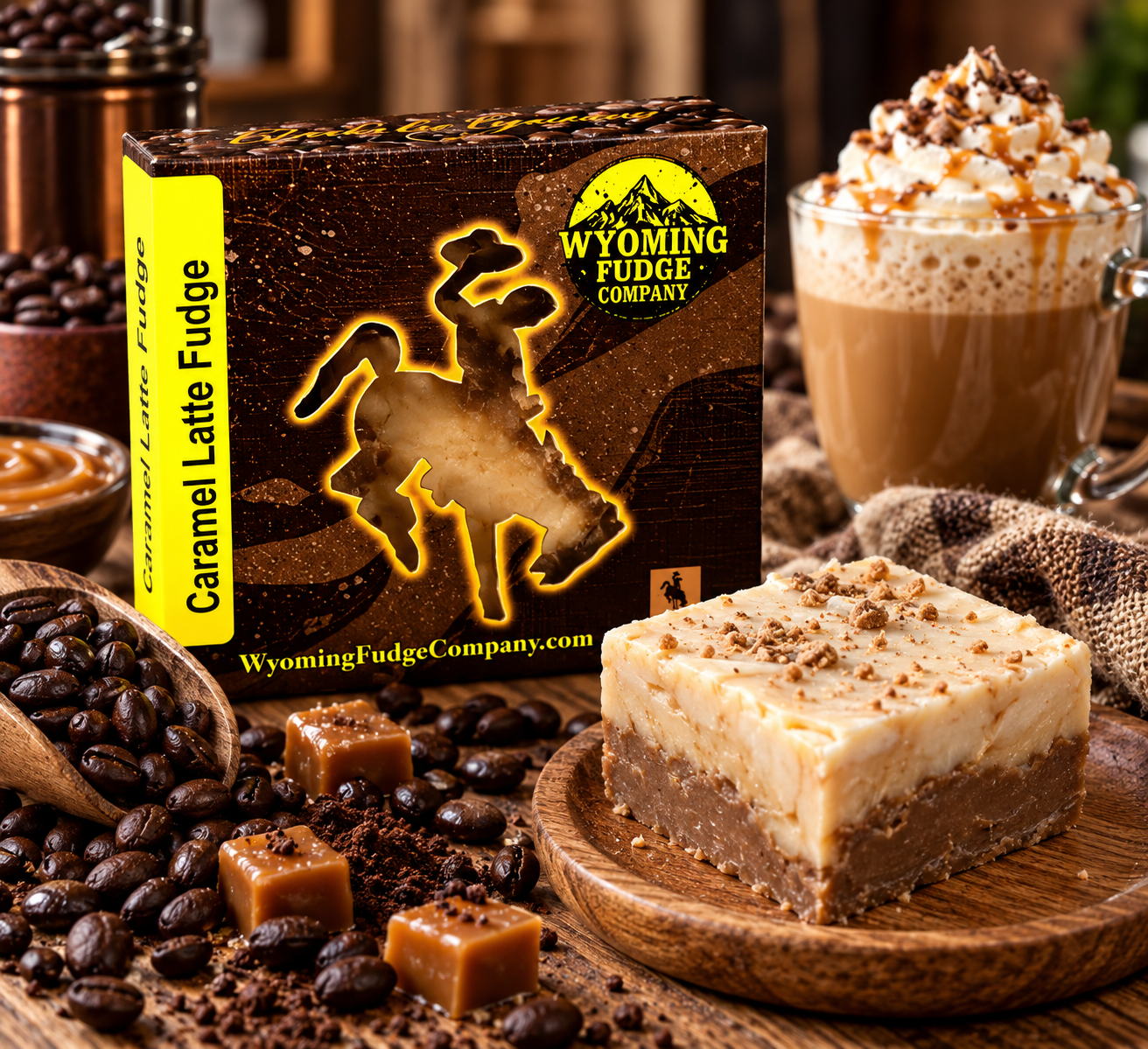 Caramel Latte Fudge