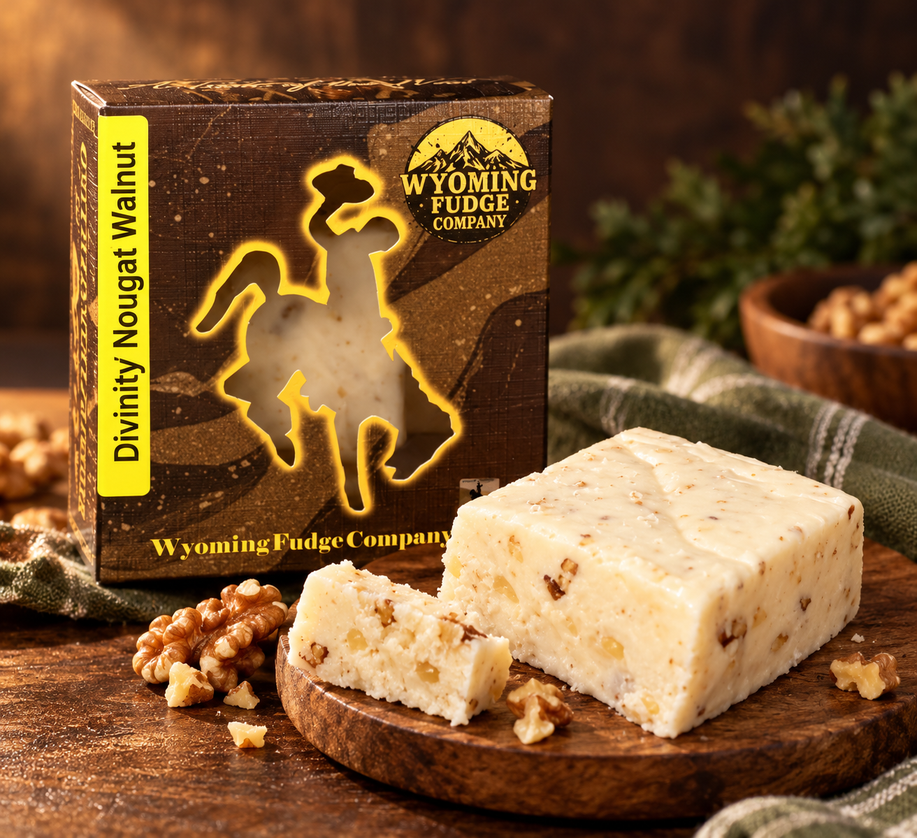 Divinity/Nougat Walnut