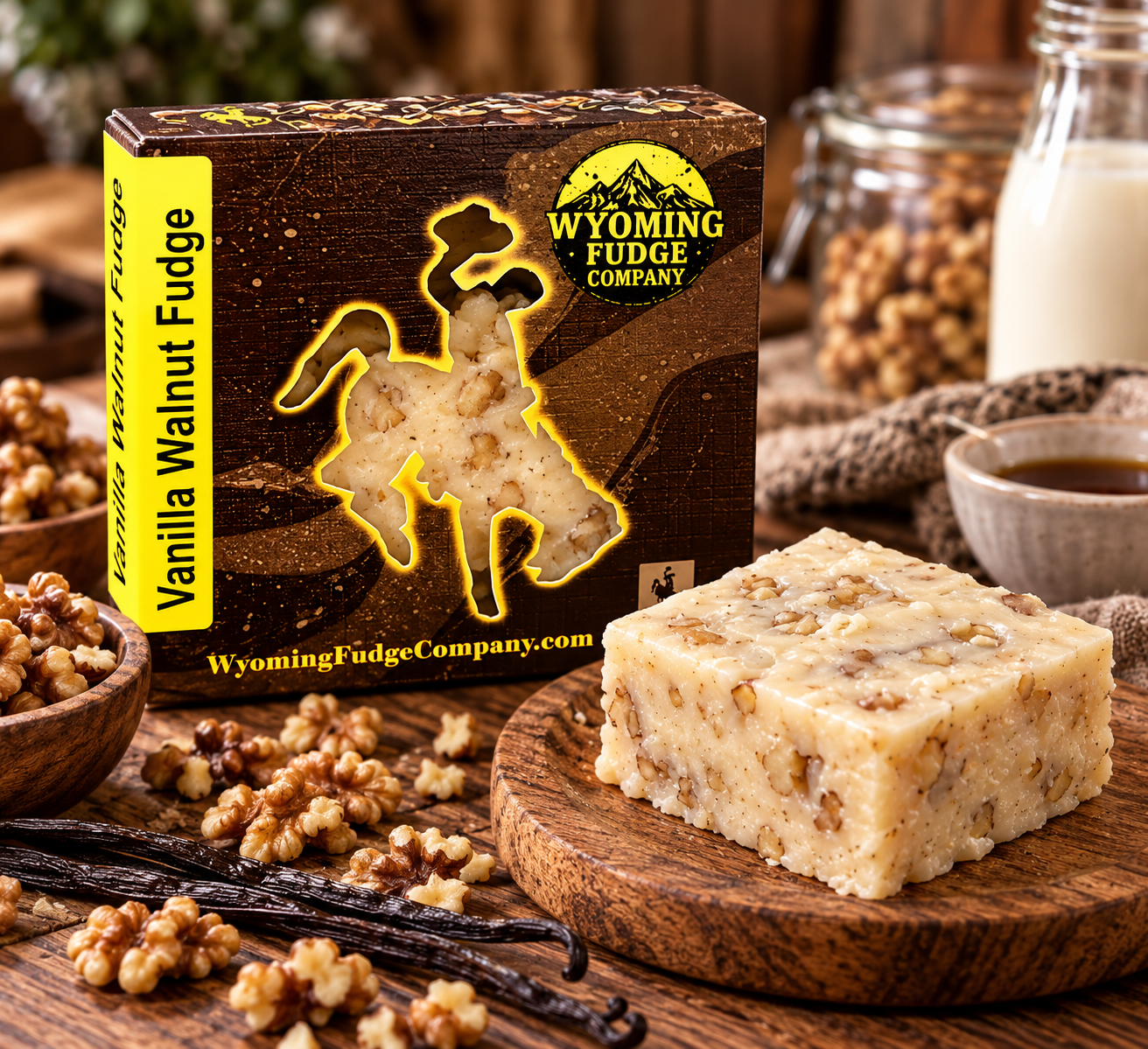 Vanilla Walnut Fudge