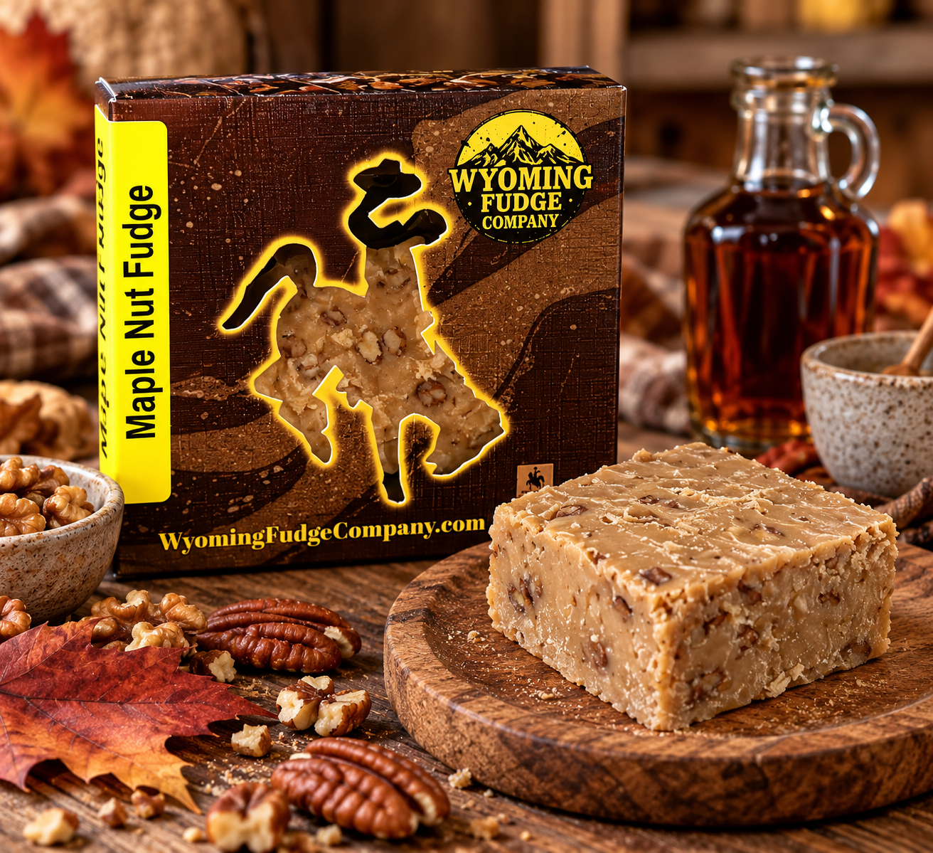 Maple Walnut Fudge
