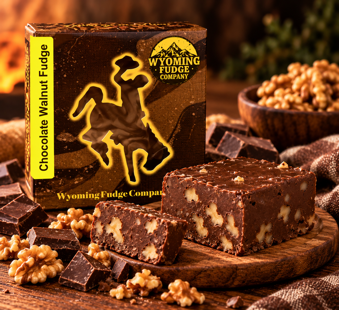 Chocolate Walnut Fudge