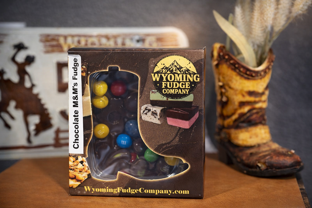 Chocolate Coated Candy Fudge