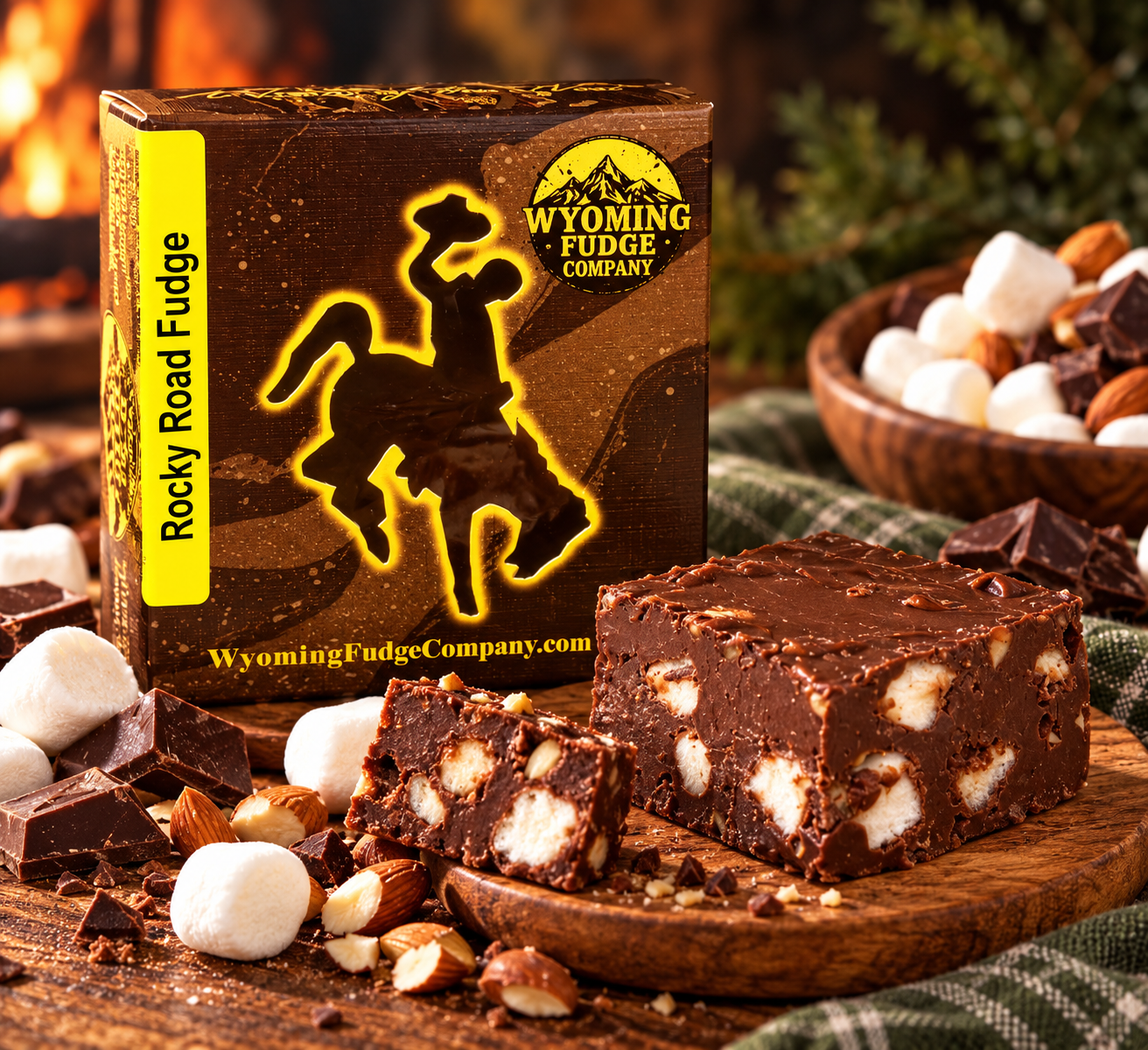 Rocky Road Fudge