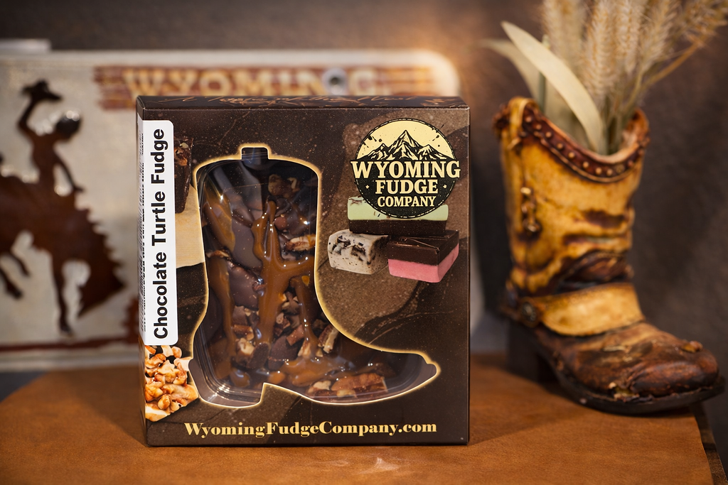 Chocolate Turtle Fudge