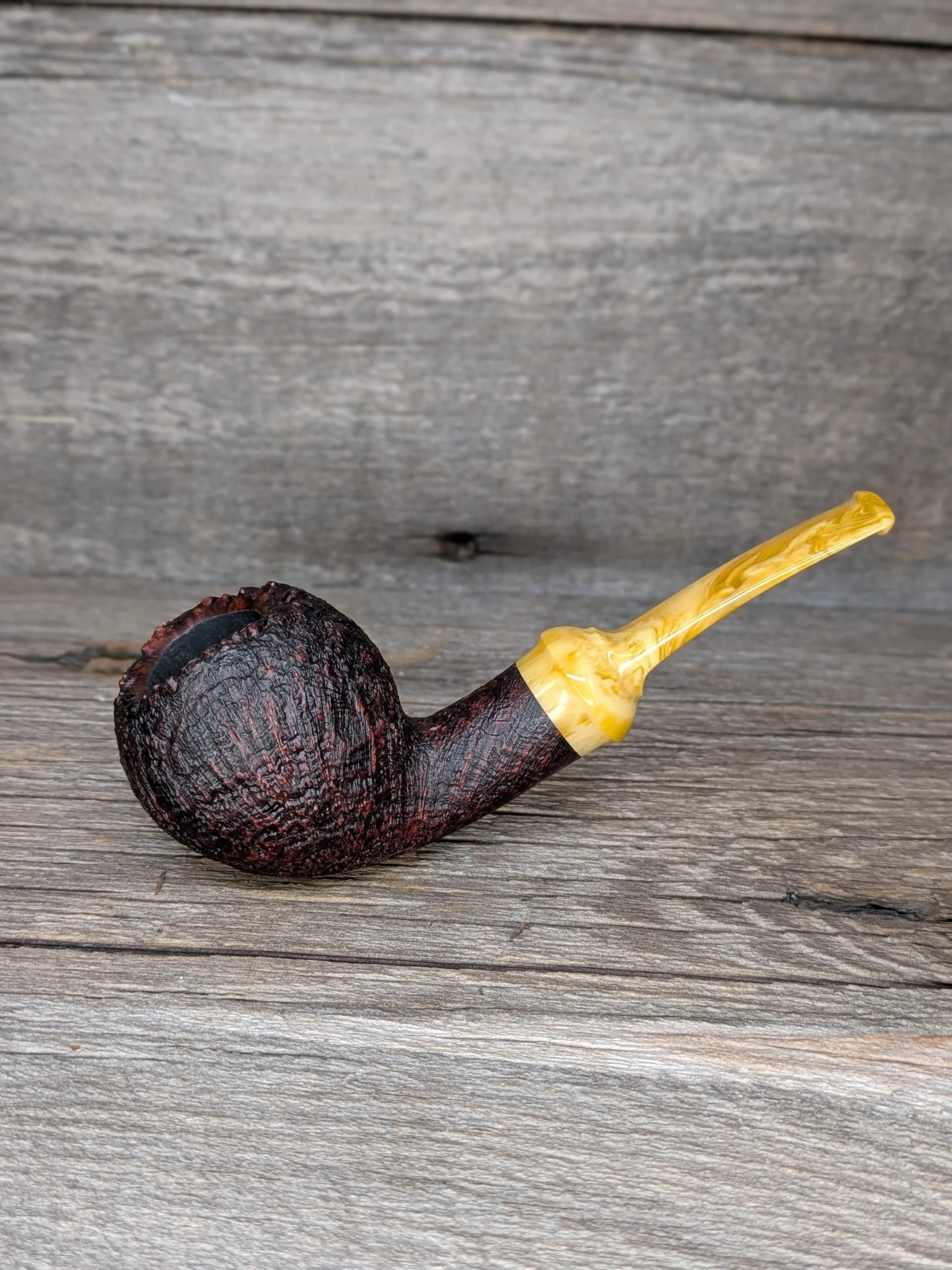 Apple with Modern Resin