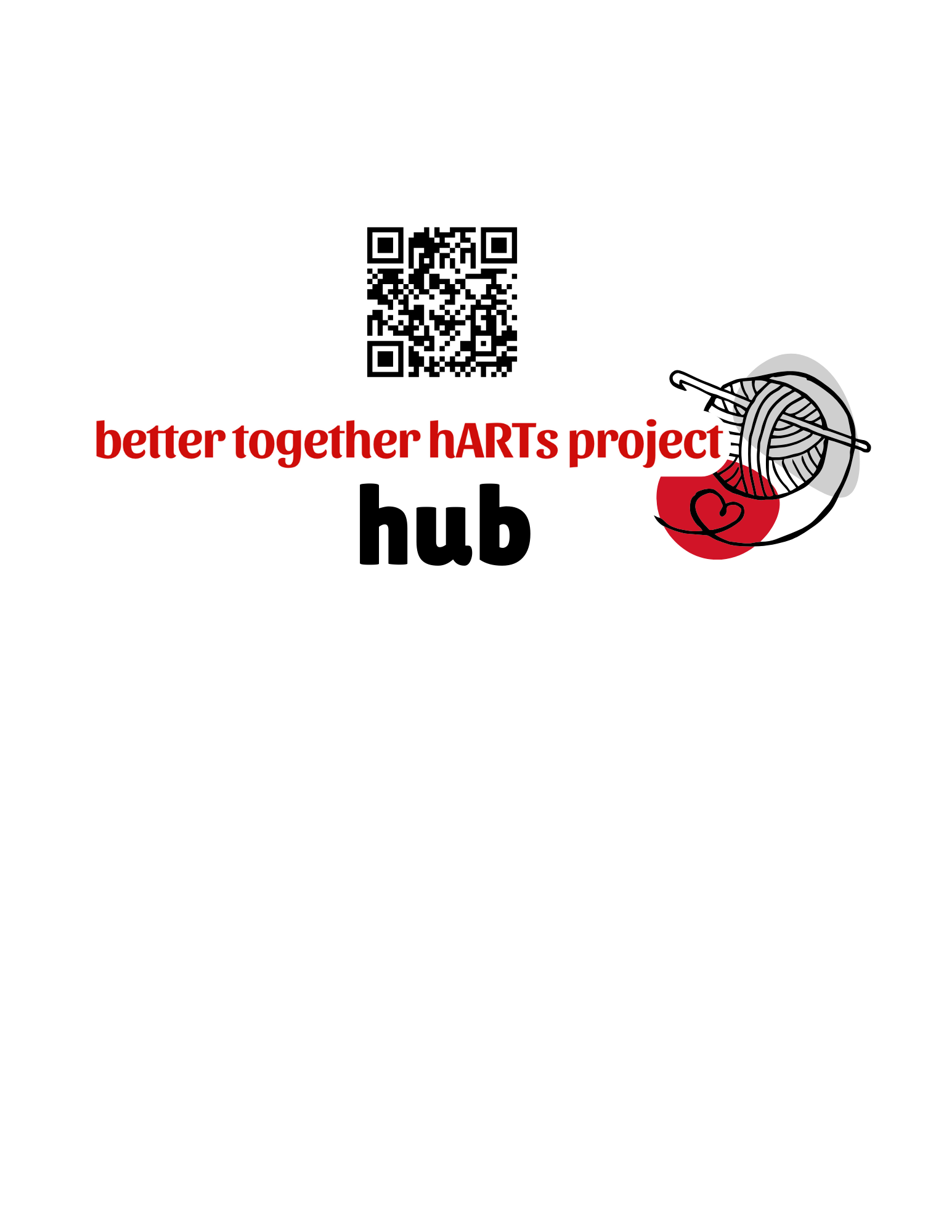 bthp hub  logo QR code