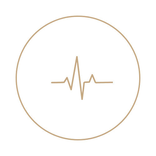 Heart rate icon to represent exercises for pregnancy and postpartum