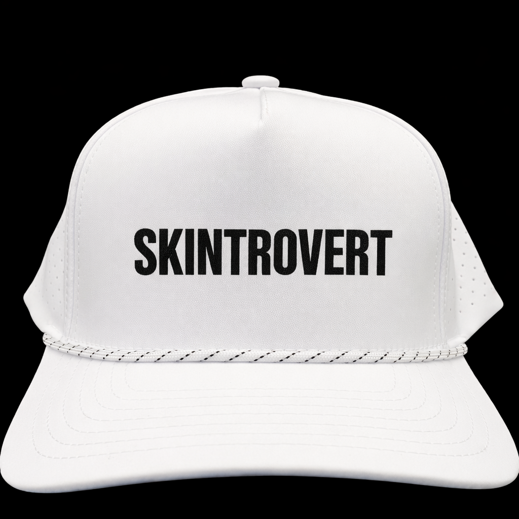 White Hat Rope Snapback