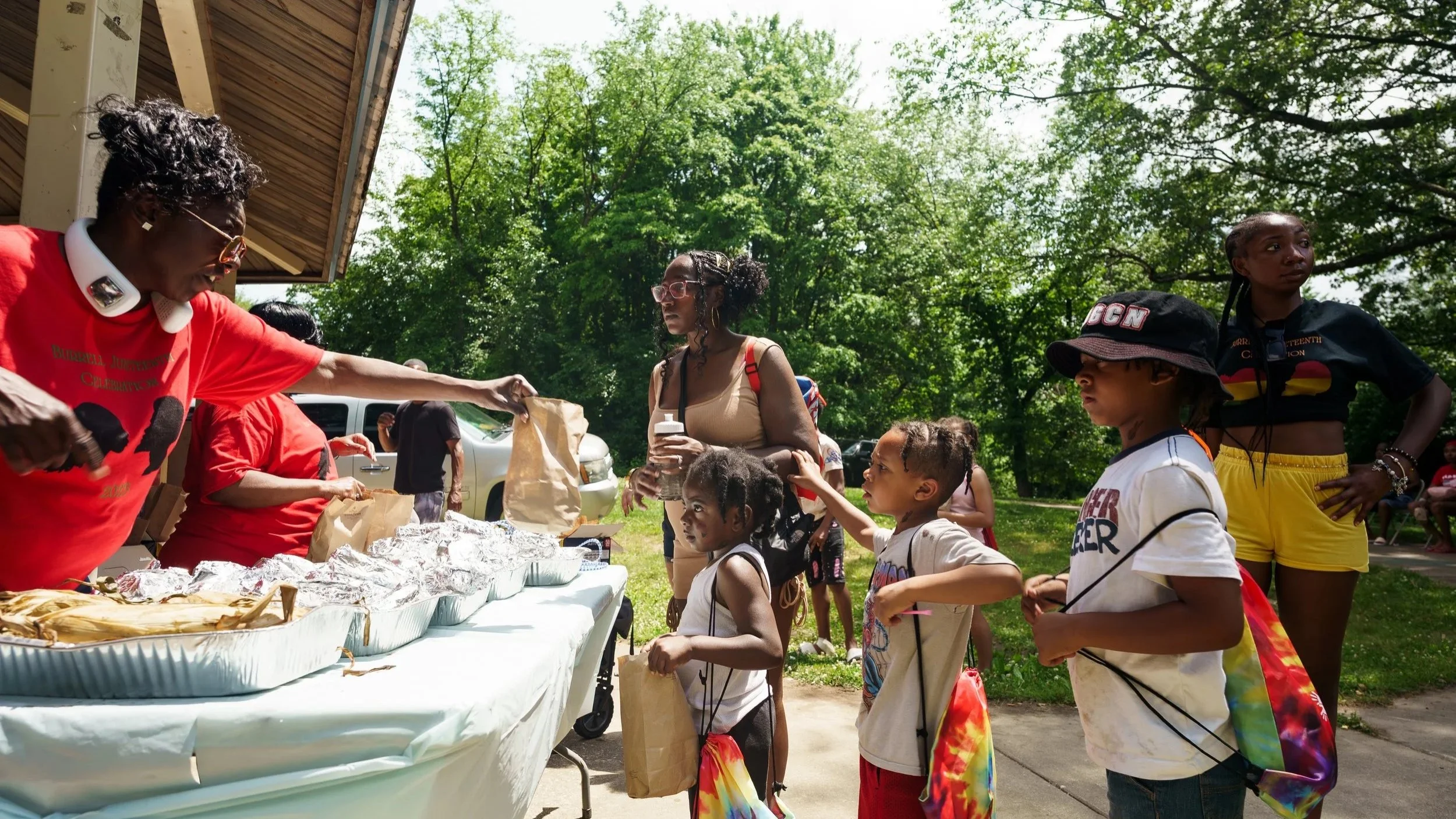 Burrell Enterprise Back to School Bash feed Kalamazoo Michigan Community for free.