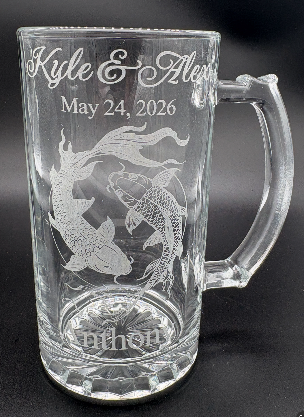 Custom Beer Mug with Handle