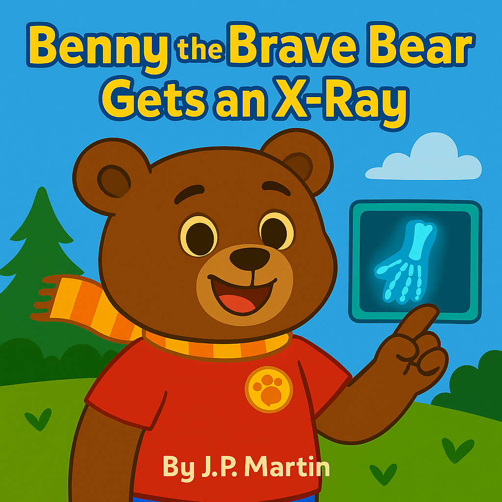 Benny the Brave Bear Gets an Xray
