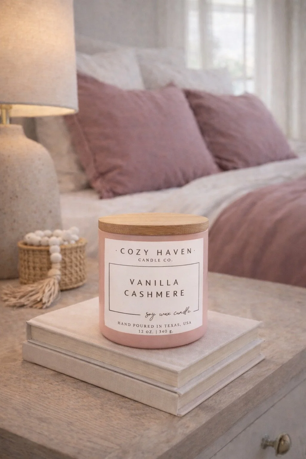 Vanilla Cashmere - 12oz Soy Candle