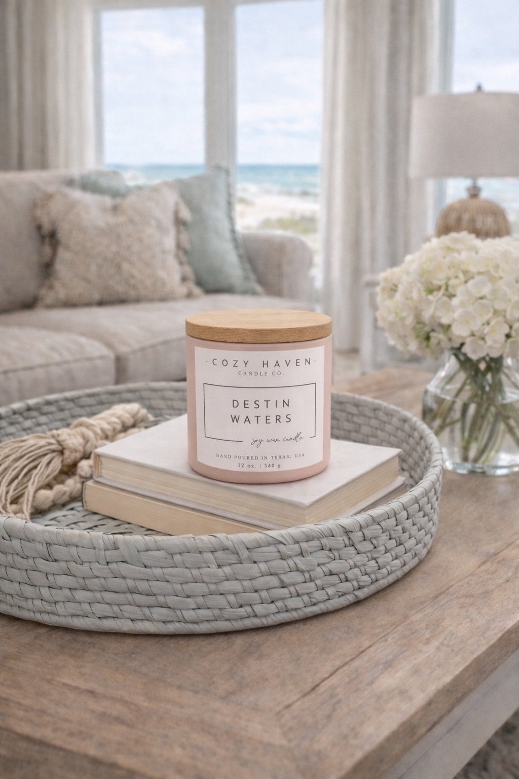 Destin Waters 12oz - Soy Candle