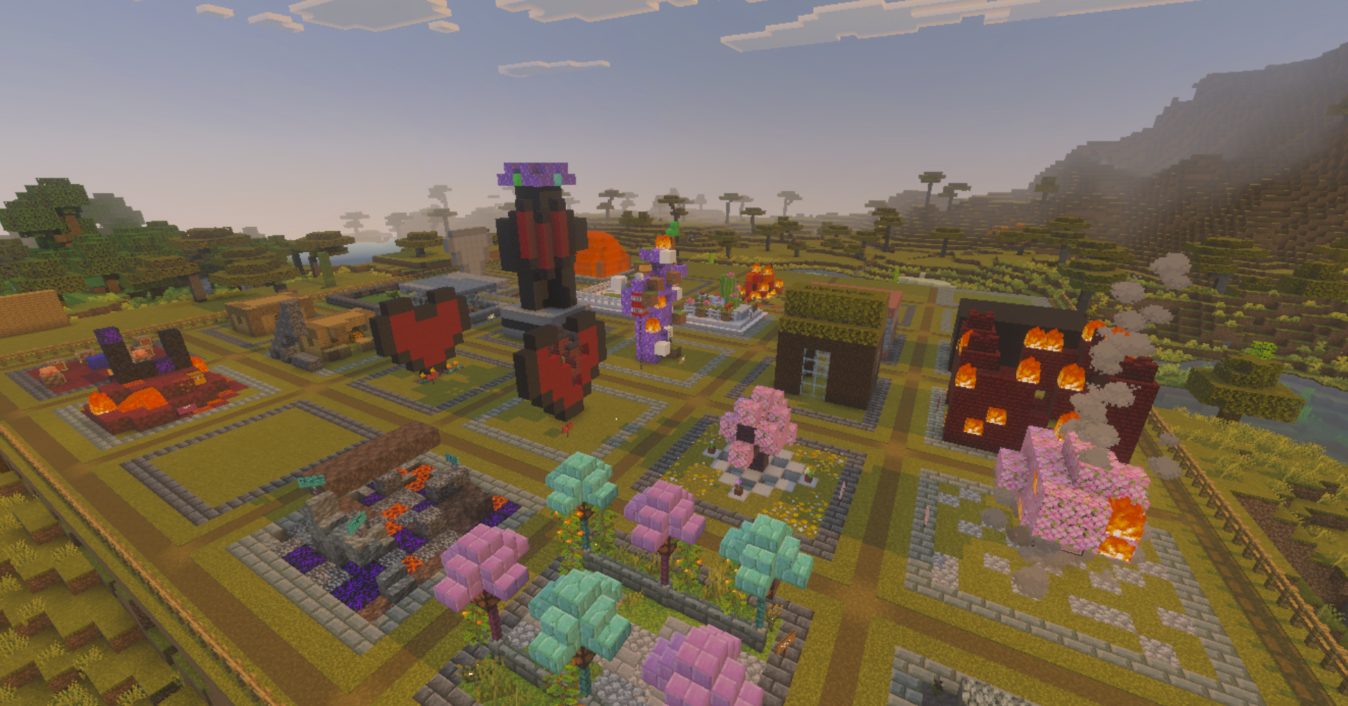 the Anti-Griefing Sculpture Garden