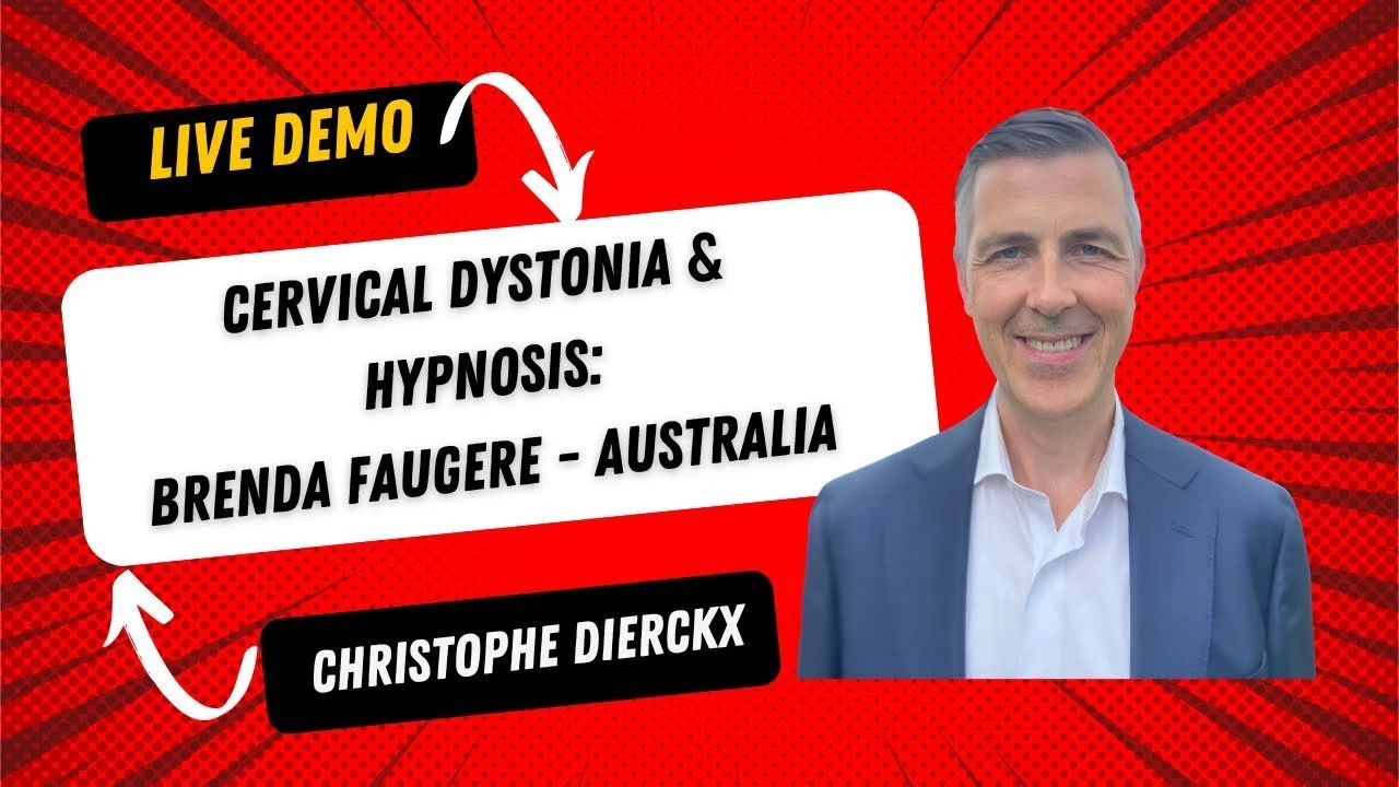 Cervical dystonia &amp; hypnosis - live ideomotor session with Brenda Faugere including internet drop!