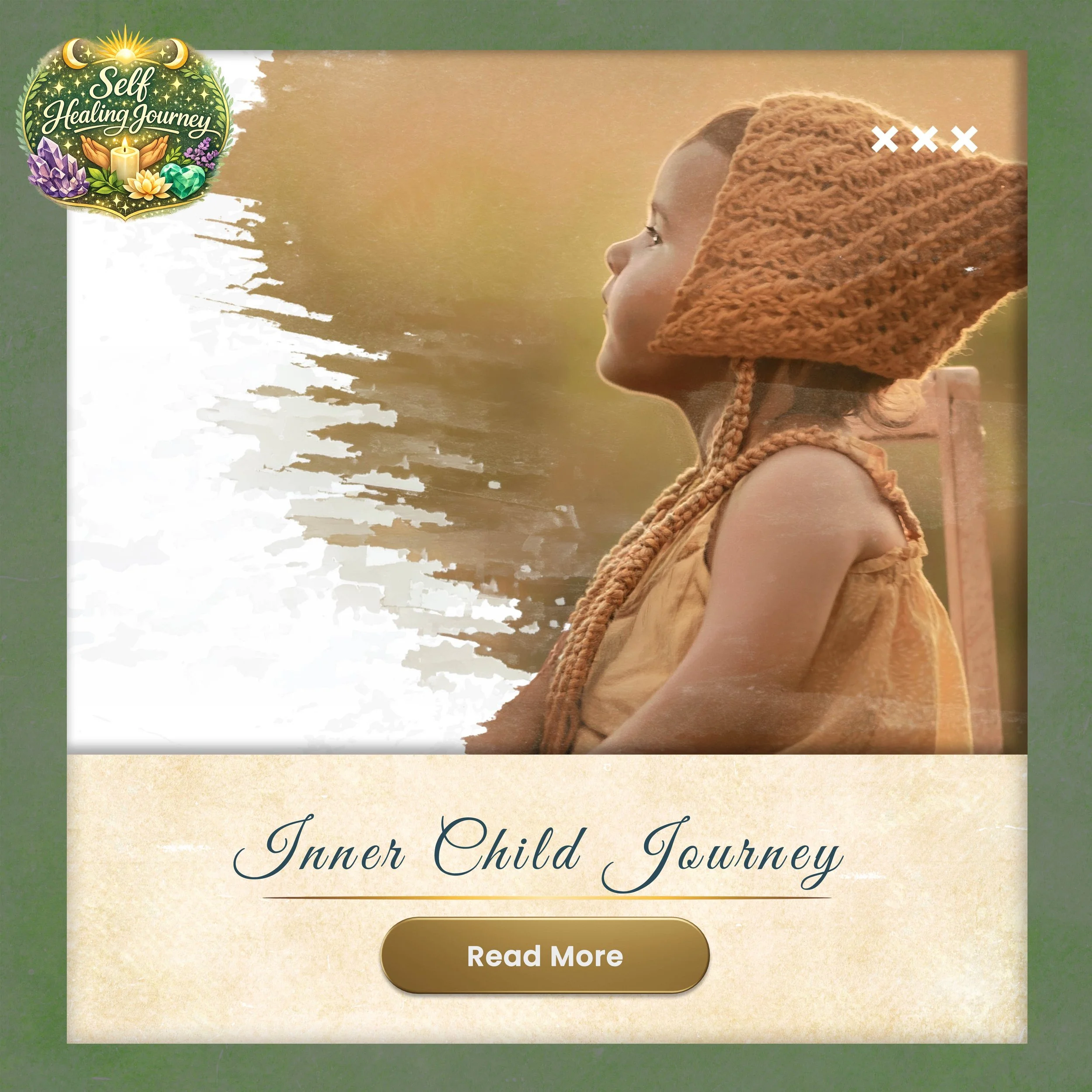 The Inner Bridge Journey
This journey is an invitation to step across the bridge back to yourself.

Within every person lives an inner child, the part of us that is playful, creative, emotional and deeply intuitive. Over time, life experiences, expec