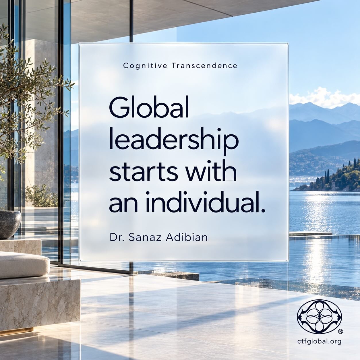 Ascertaining Calm in a Crisis | Leadership from Within

What happens when the familiar stops working?

In this presentation, Dr. Sanaz Adibian explores how habits, expectations, and perceptions shape the experience of certainty&mdash;and what becomes