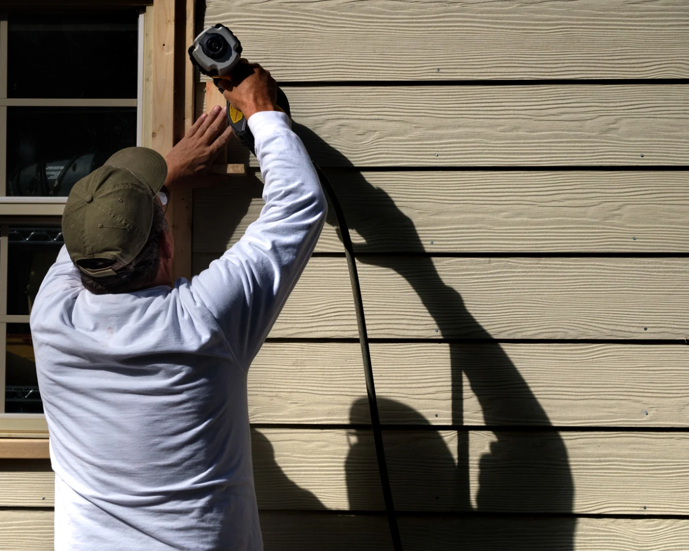 Premium siding installation