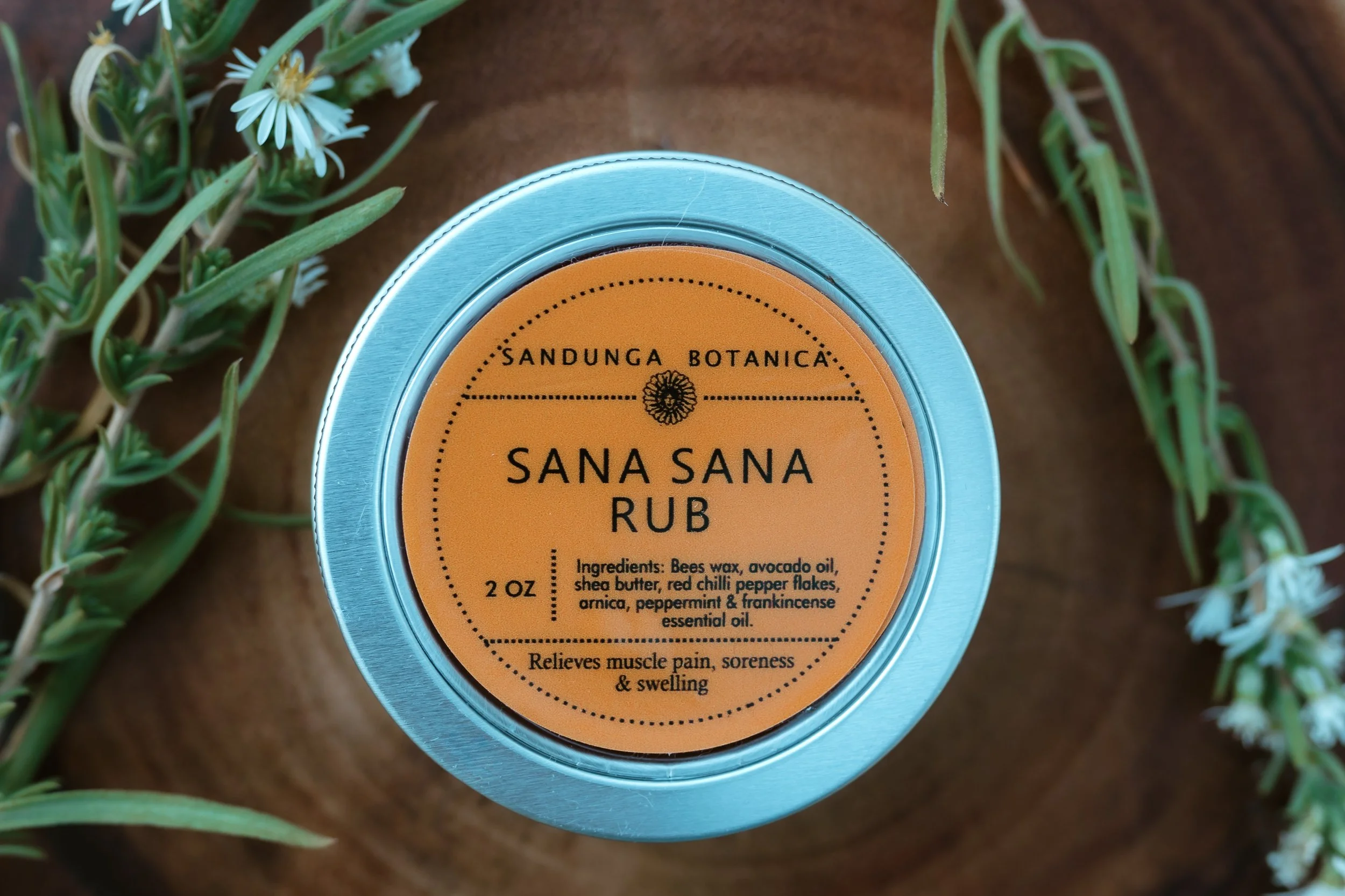 Sana Sana Rub | Muscle Salve (2 oz)
