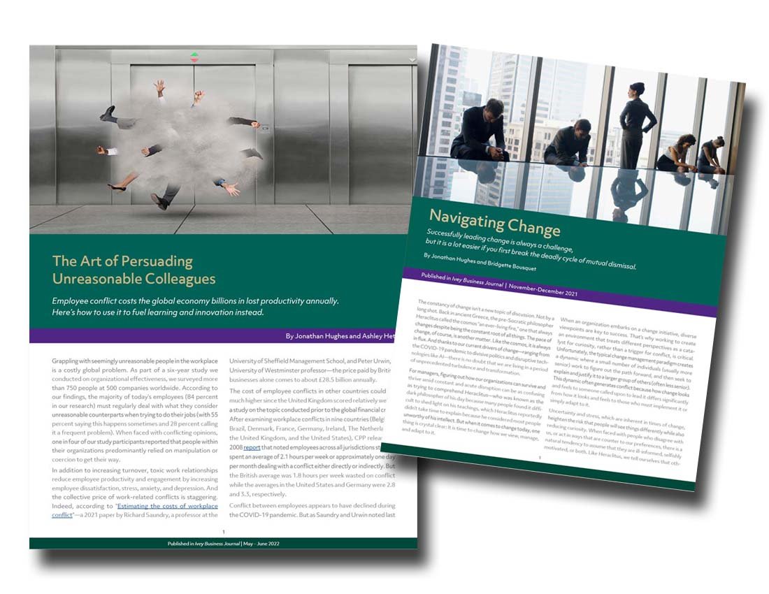 John DeWitt, Ivey Business Journal