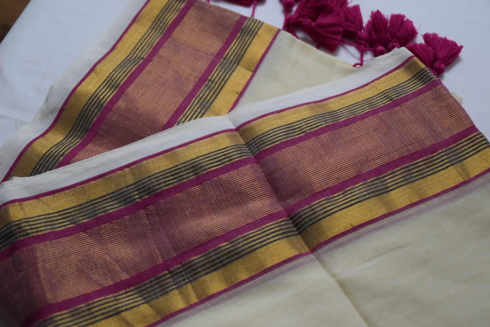 Striped pink boarder Mulcoton Saare