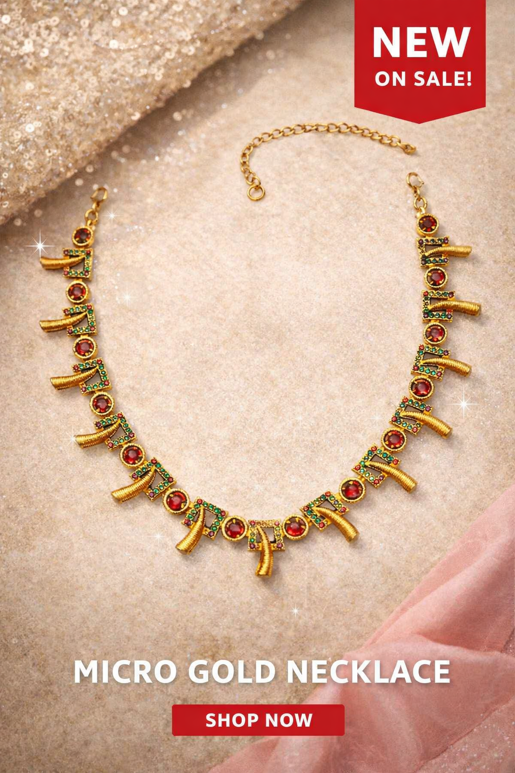 Micro Gold Necklace