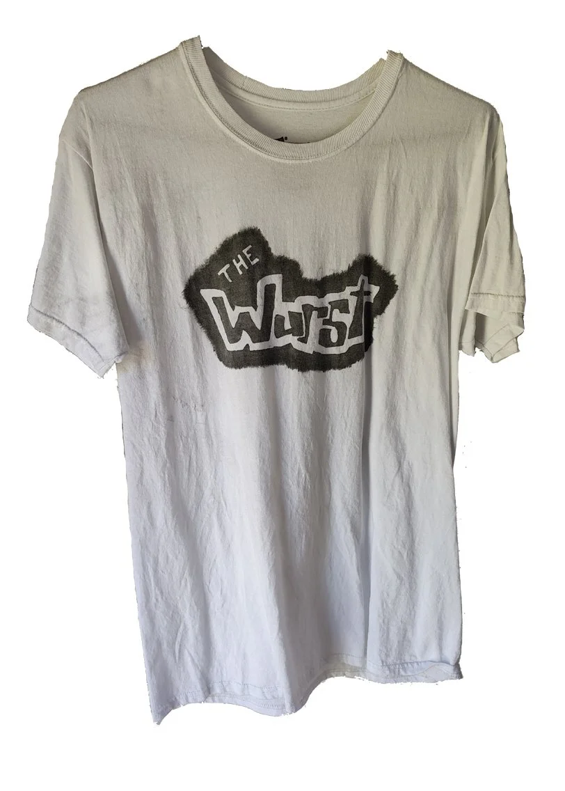 Medium White T-shirt Black Logo