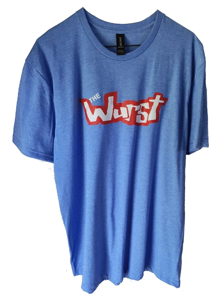 Large Heather Blue Logo T-shirt