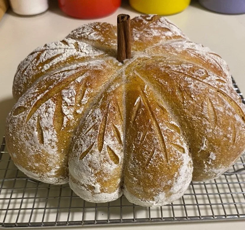 Pumpkin Sourdough Loaf
