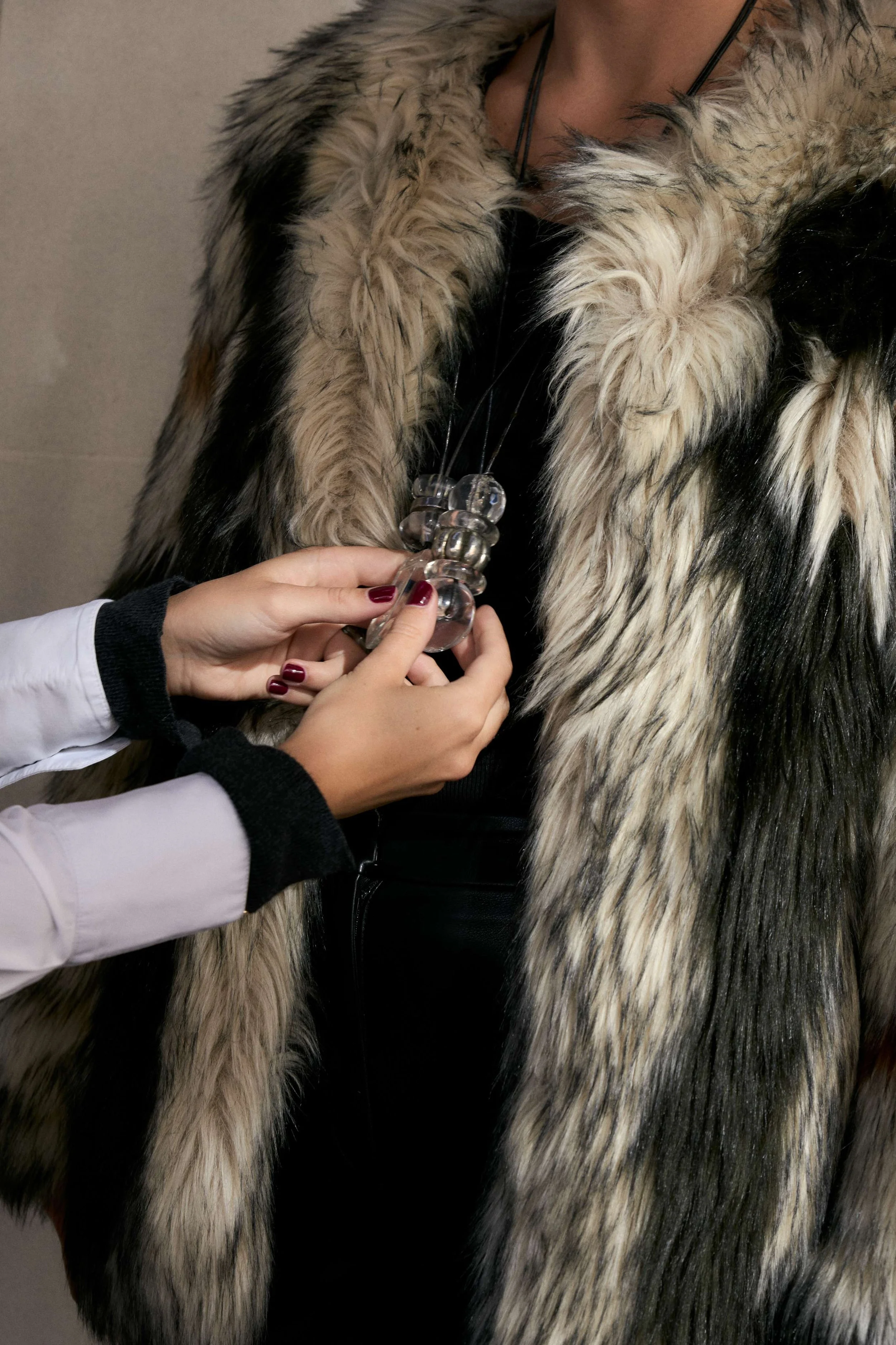 Sophisticated women’s fashion styled by Maia Stewart with a refined European aesthetic.