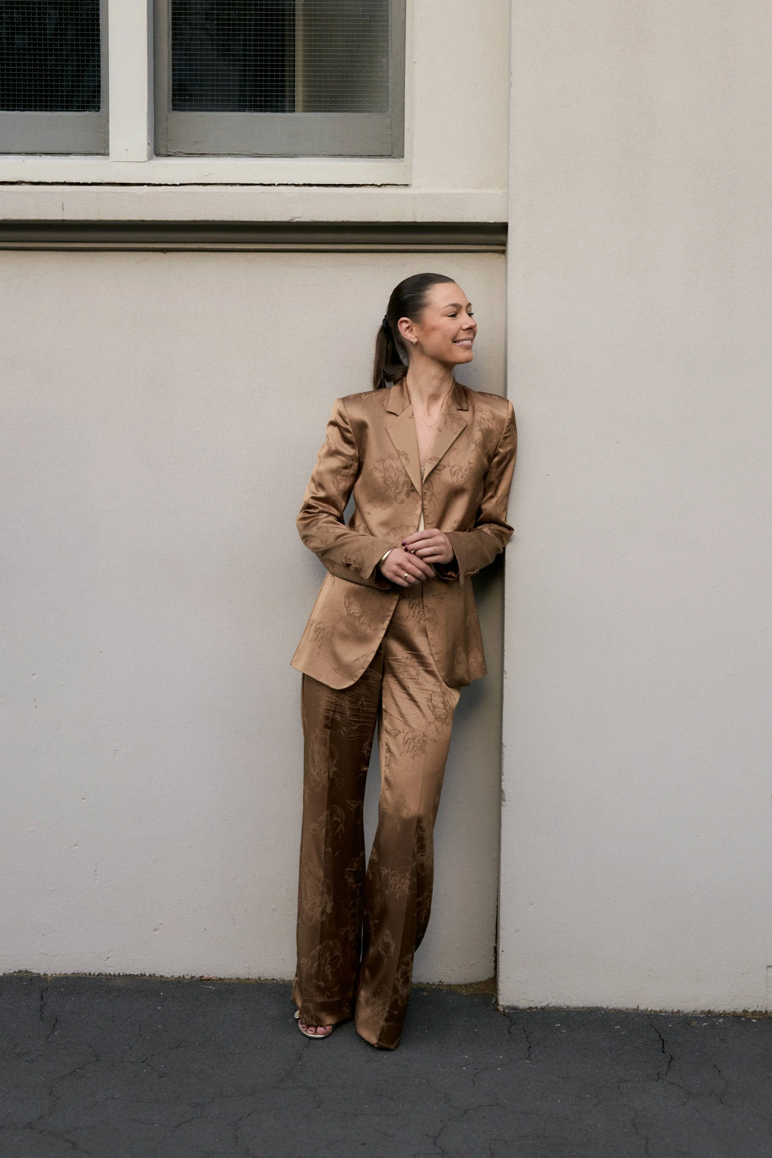 French-inspired luxury outfit styled by New Zealand stylist Maia Stewart, showcasing chic and elevated European fashion.