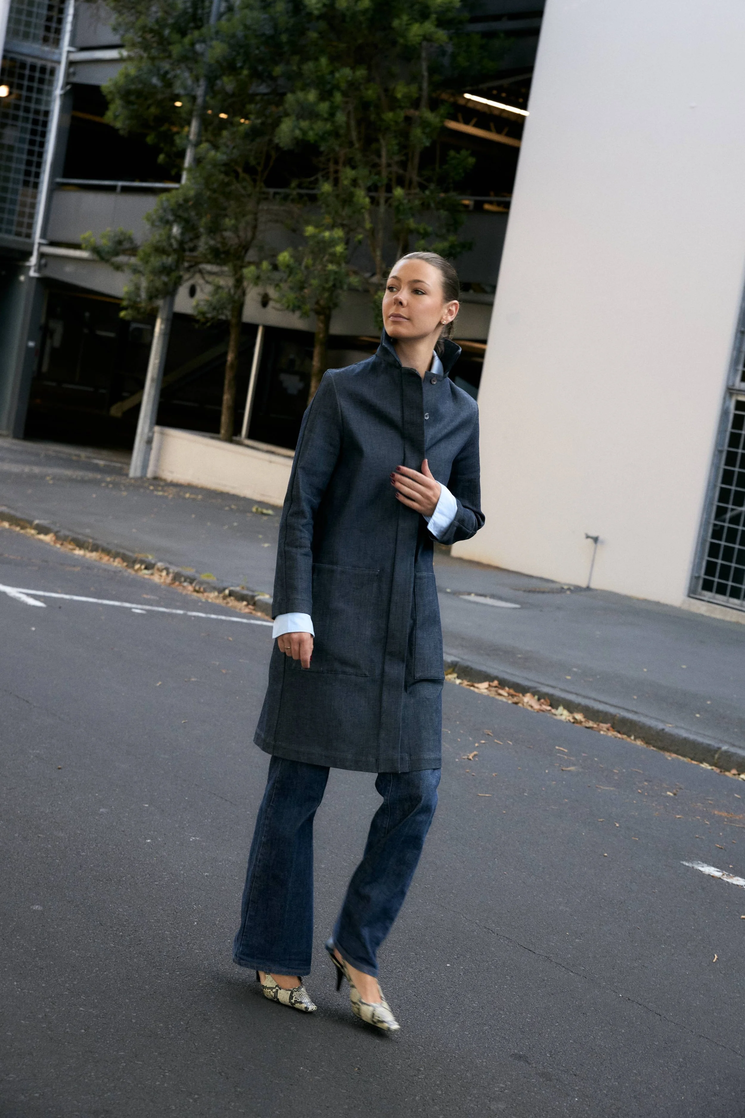 Maia Stewart, New Zealand luxury fashion stylist known for timeless French-inspired elegance and sophisticated outfit styling.