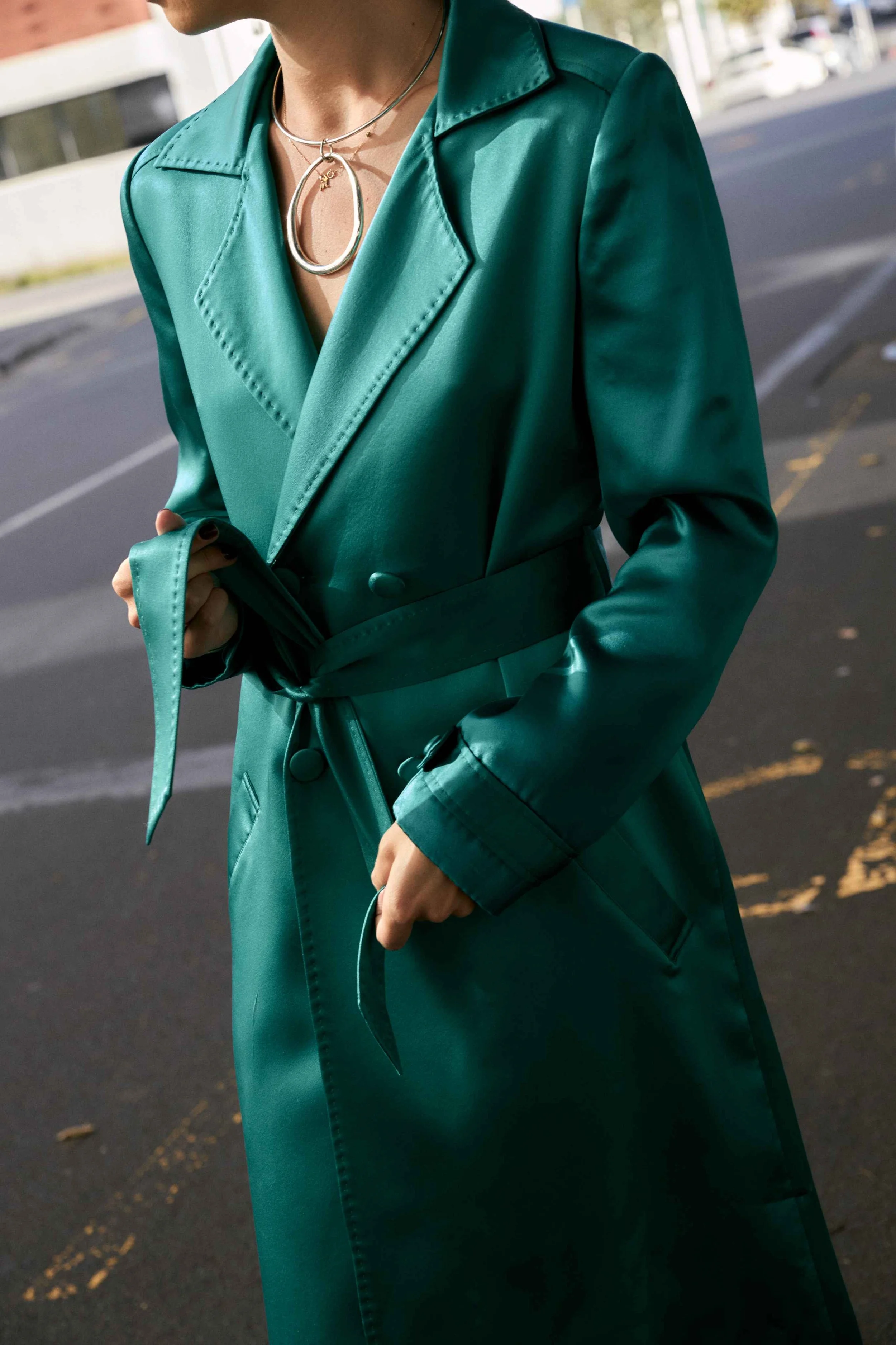 European winter styling by Maia Stewart featuring structured coats and timeless layers