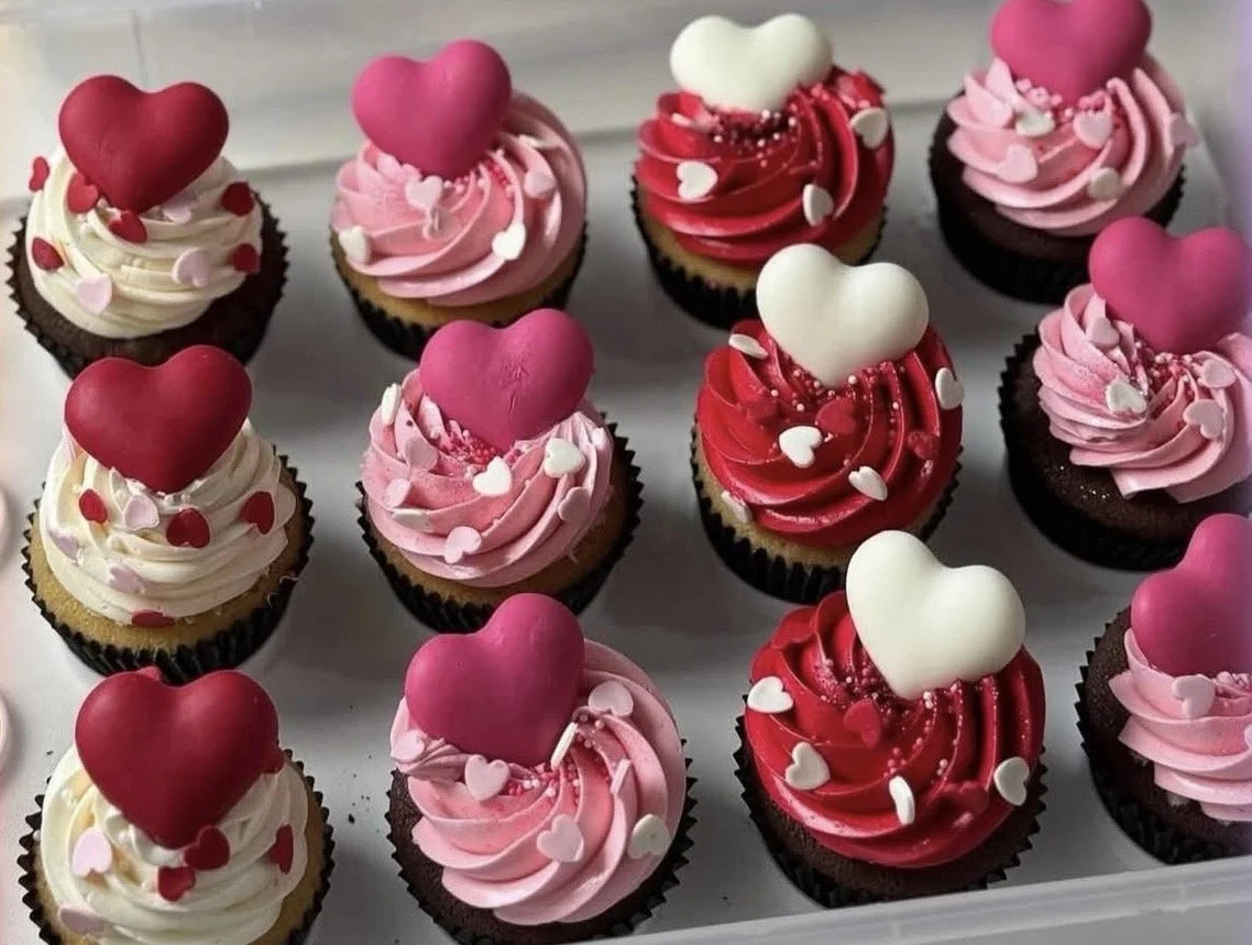 Heart Swirl Cupcakes Collection