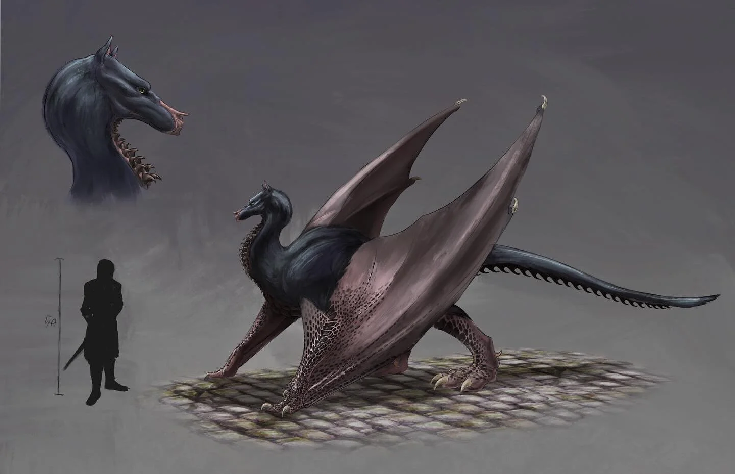 Fallen angels, now with better proportions 🦇

#art #illustration #conceptart #concept #creaturedesign #creature #dragon #monster #bat #fantasy #medieval #folk #dnd #artistofinstagram