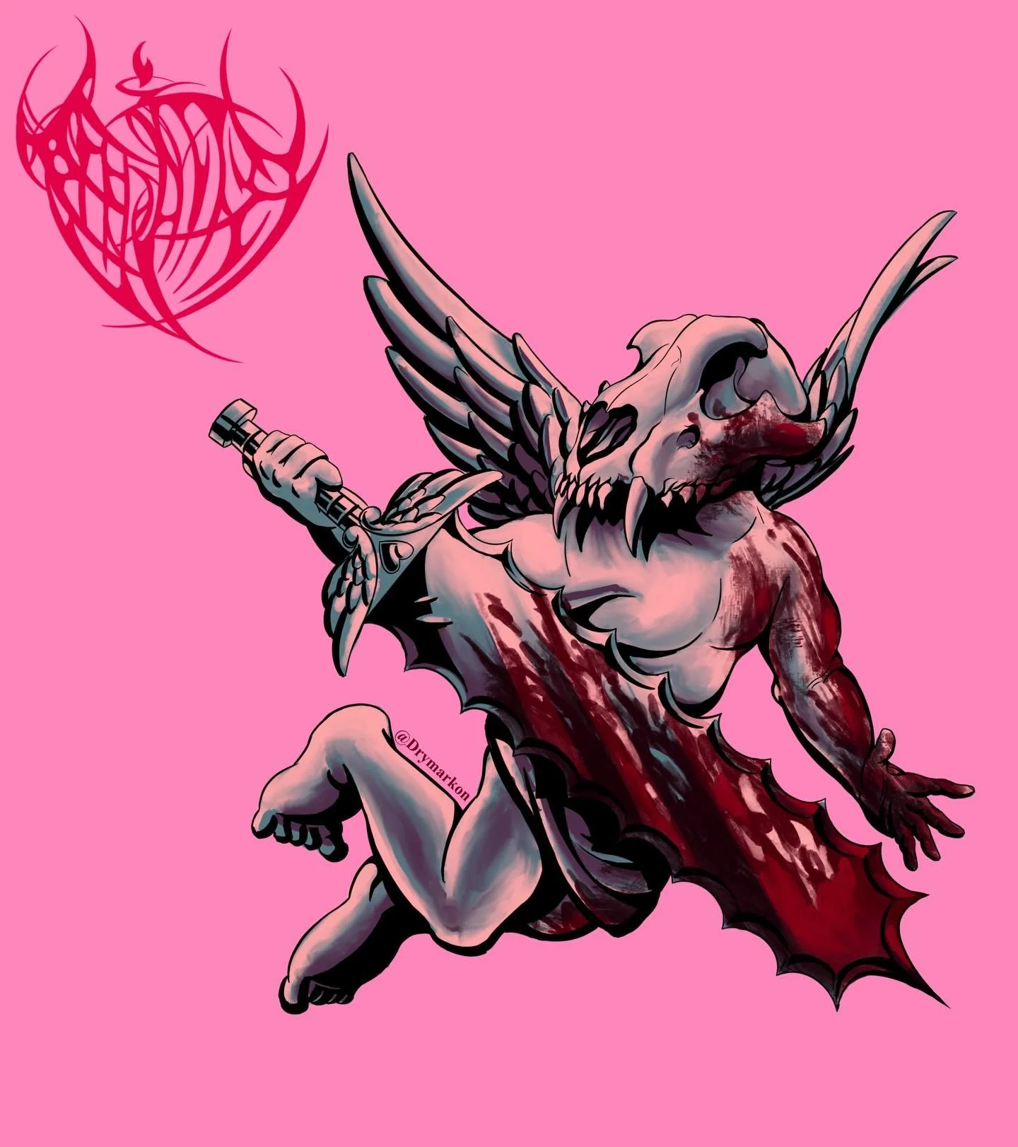 Revisited my cherub and gave em buddies 
👼👼👼👼💘

#art #illustration #valentinesday #metalart #artistofinstagram