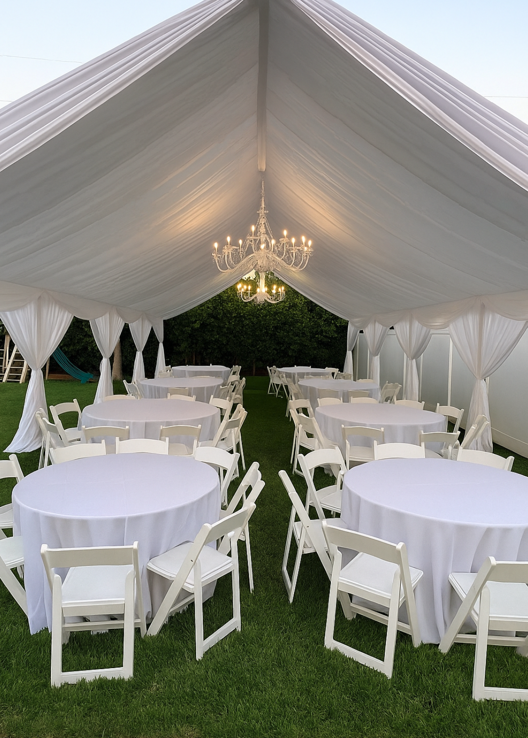 20x40 Draped Tent