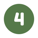 Green circular icon with the number 4 in white.