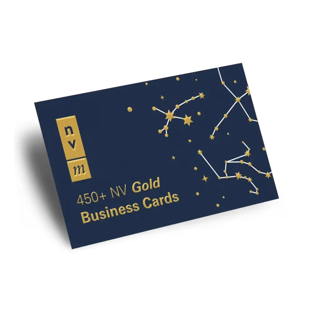 Gold Business Cards