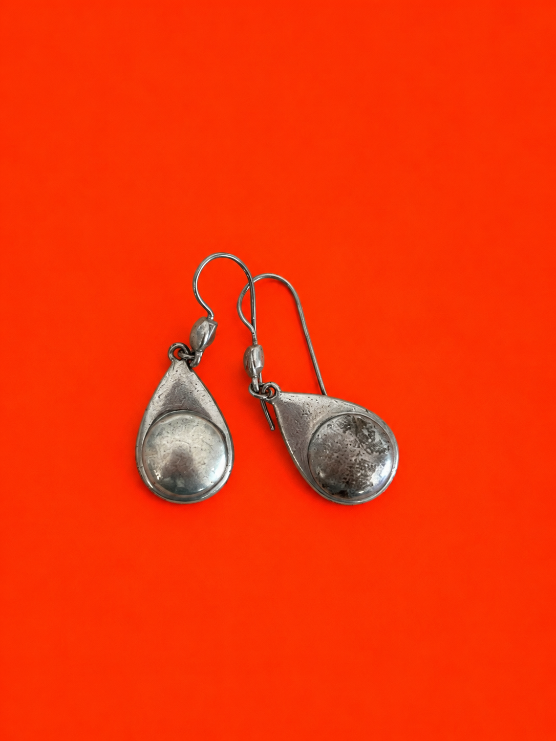 Sterling silver drop earrings