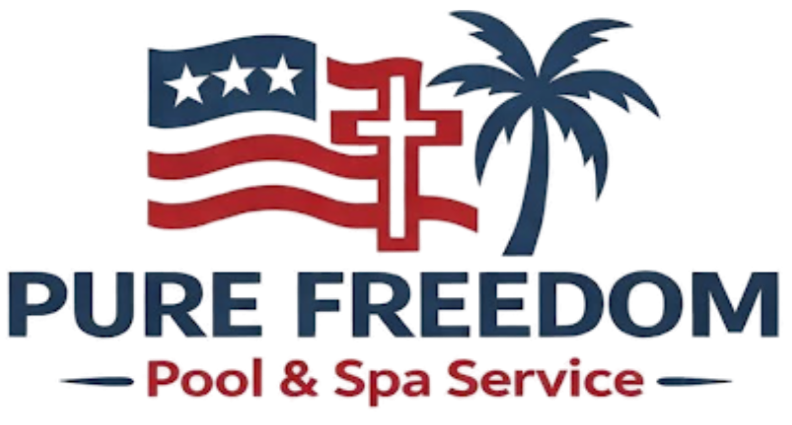 Pure Freedom Pool and Spa Logo