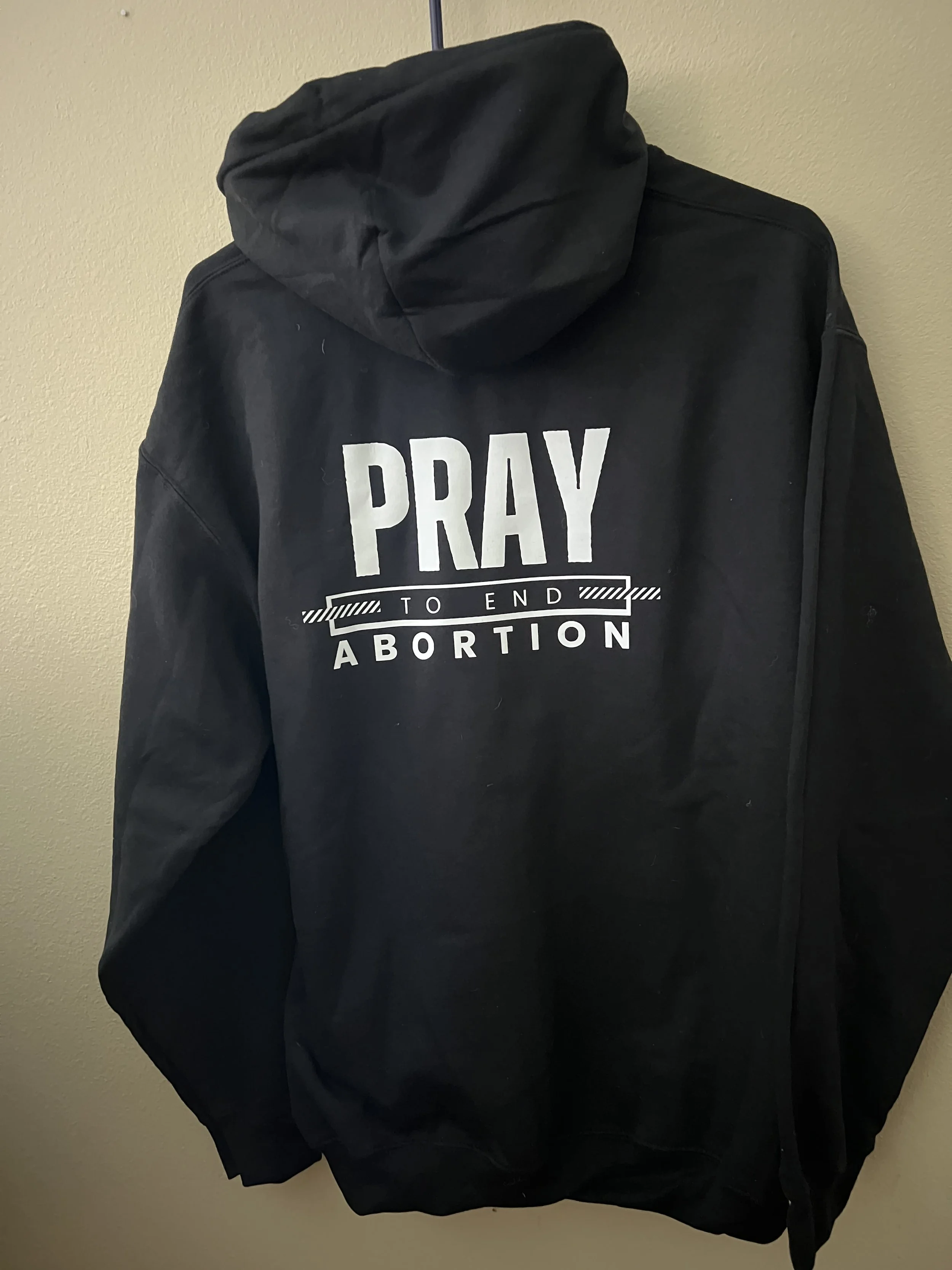 "Pray to End Abortion" Hoodie
