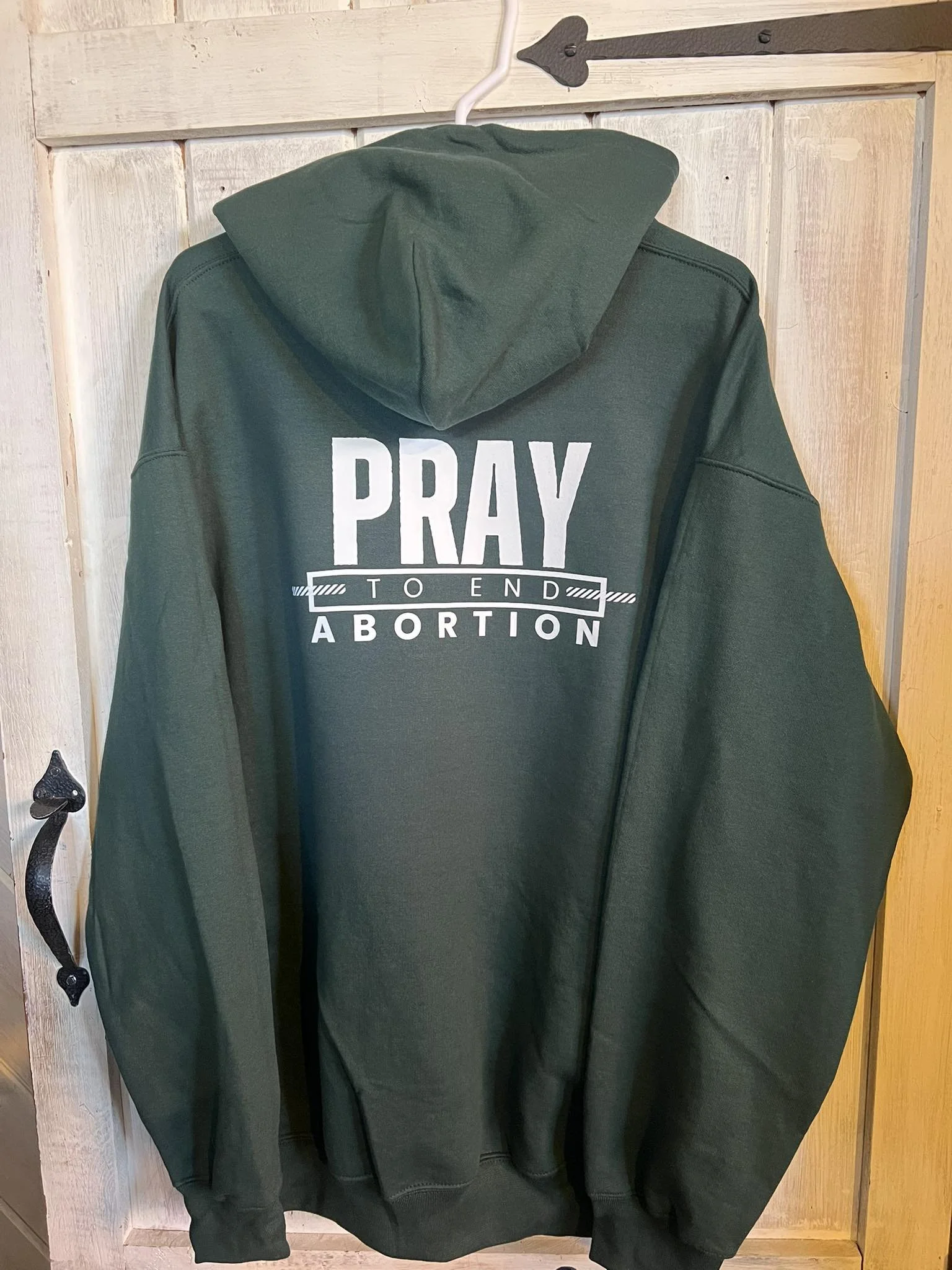 Green Pray to end Hoodie.jpg