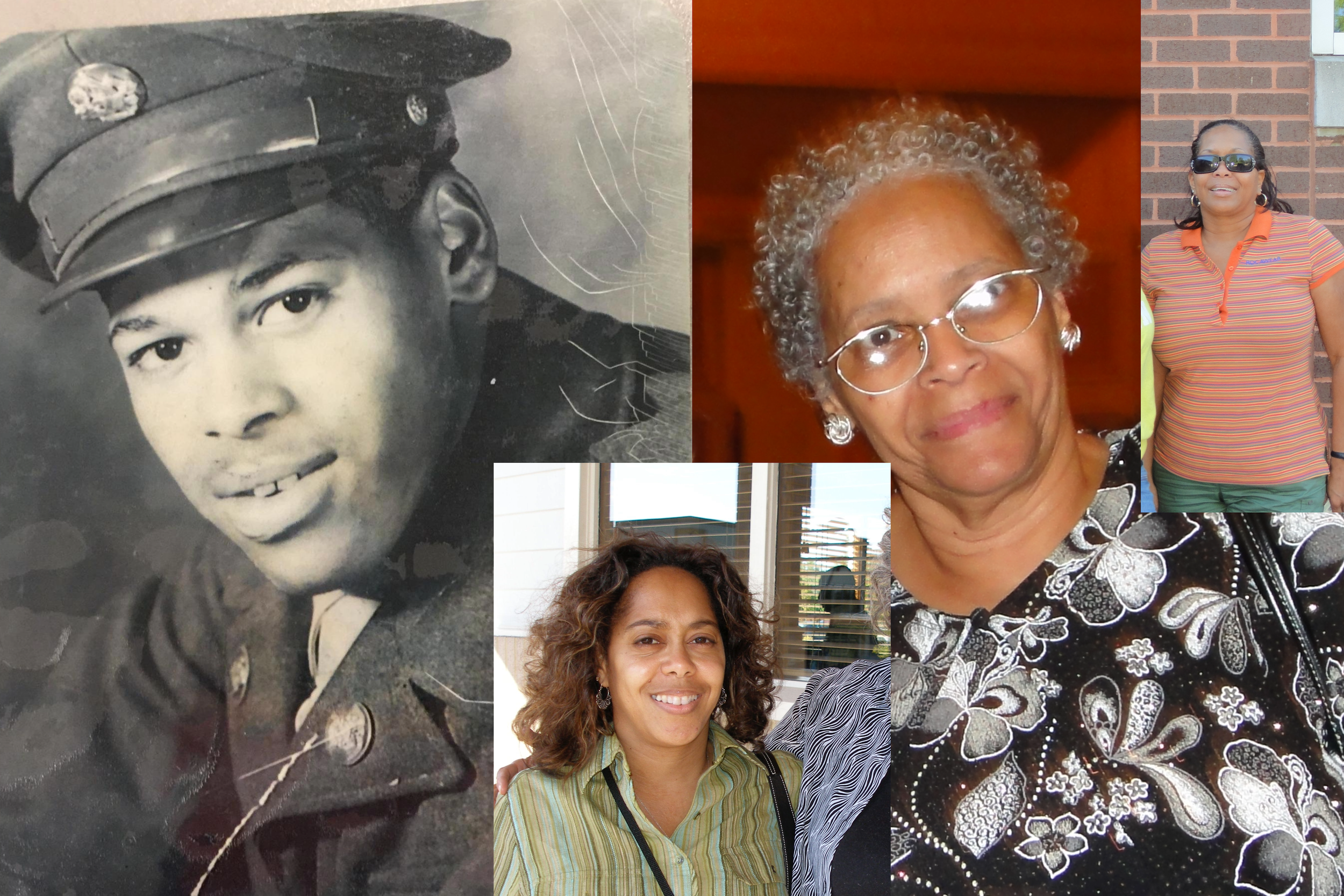 Charlie and his three daughters Gloria, Brenda and Stephanie.png