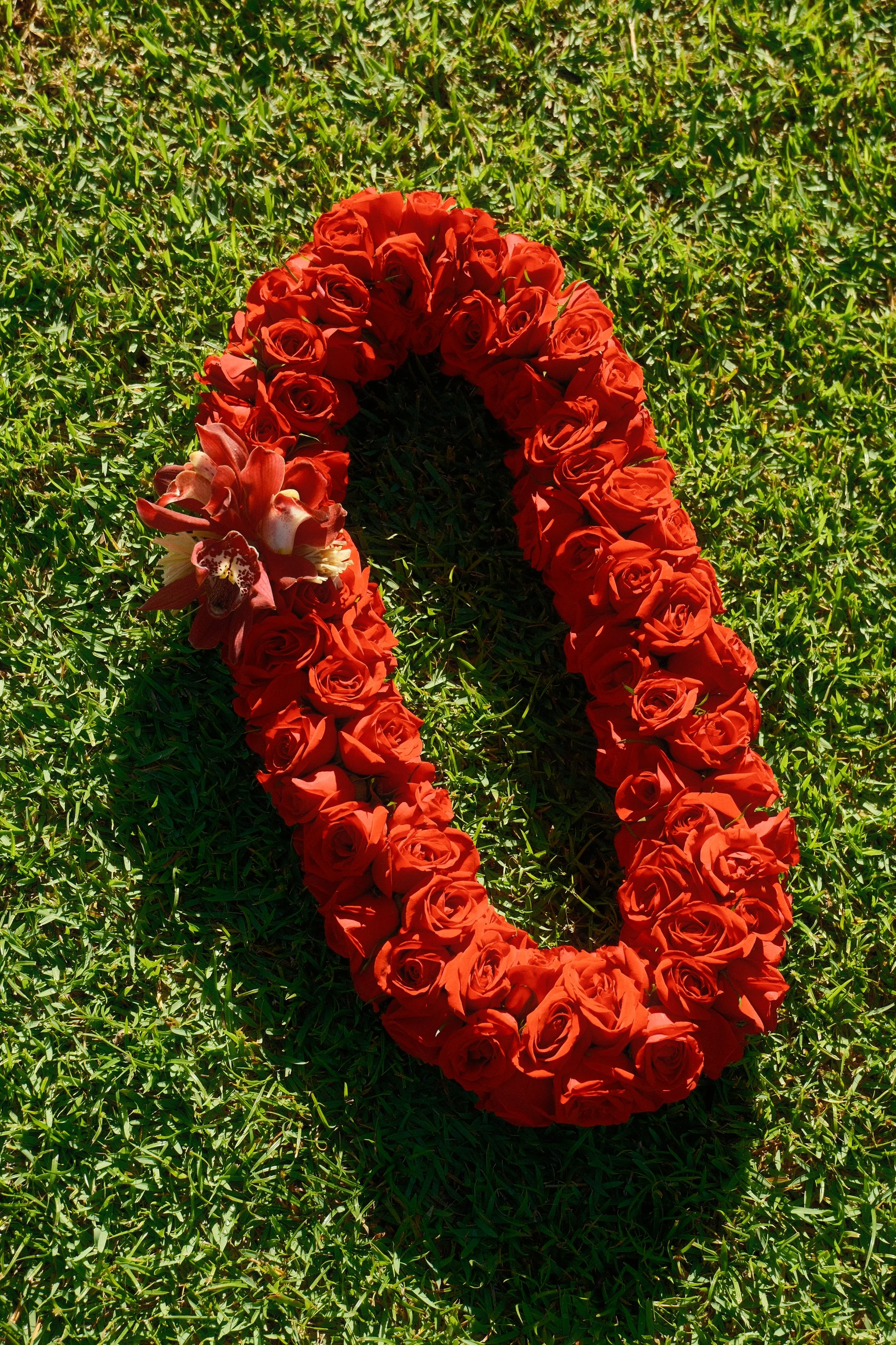 Heavenly Rose Lei